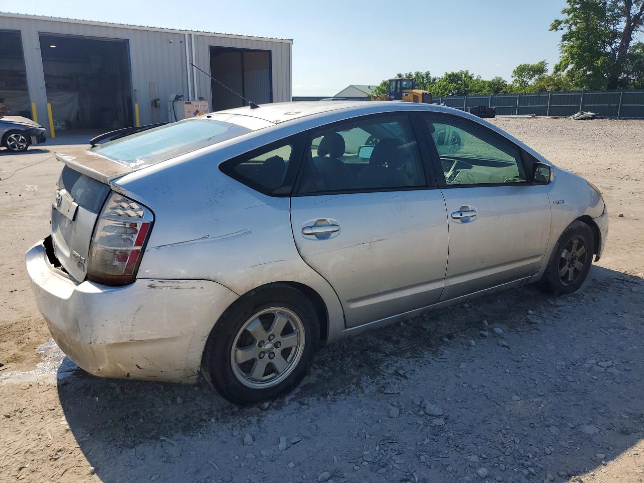 2008 Toyota Prius Base Silver vin: JTDKB20U087727904