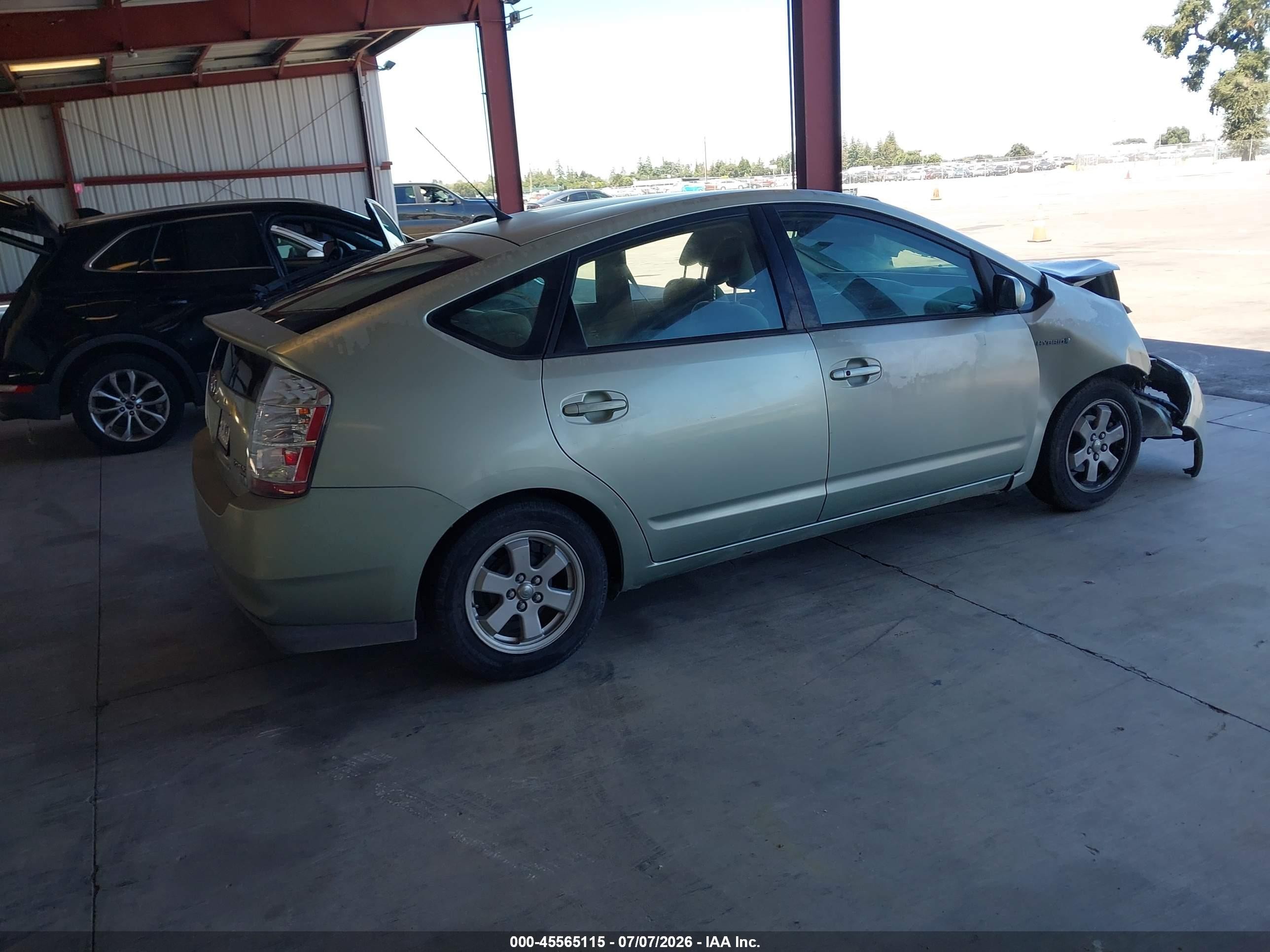 2008 Toyota Prius   Green vin: JTDKB20U087733704