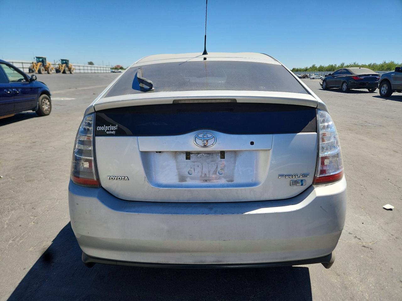 2008 Toyota Prius Base Silver vin: JTDKB20U087770901
