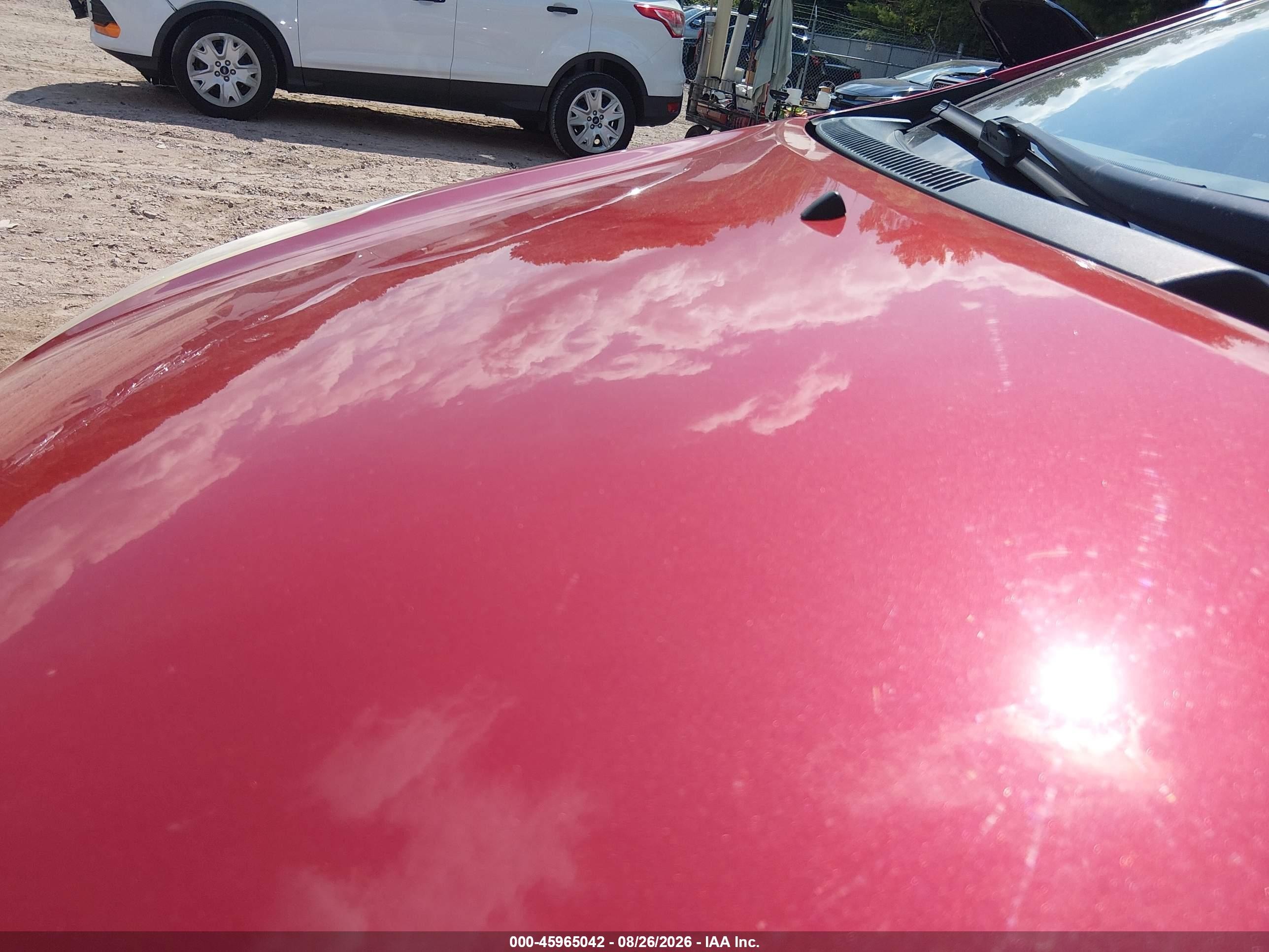 2008 Toyota Prius   Красный vin: JTDKB20U087800348