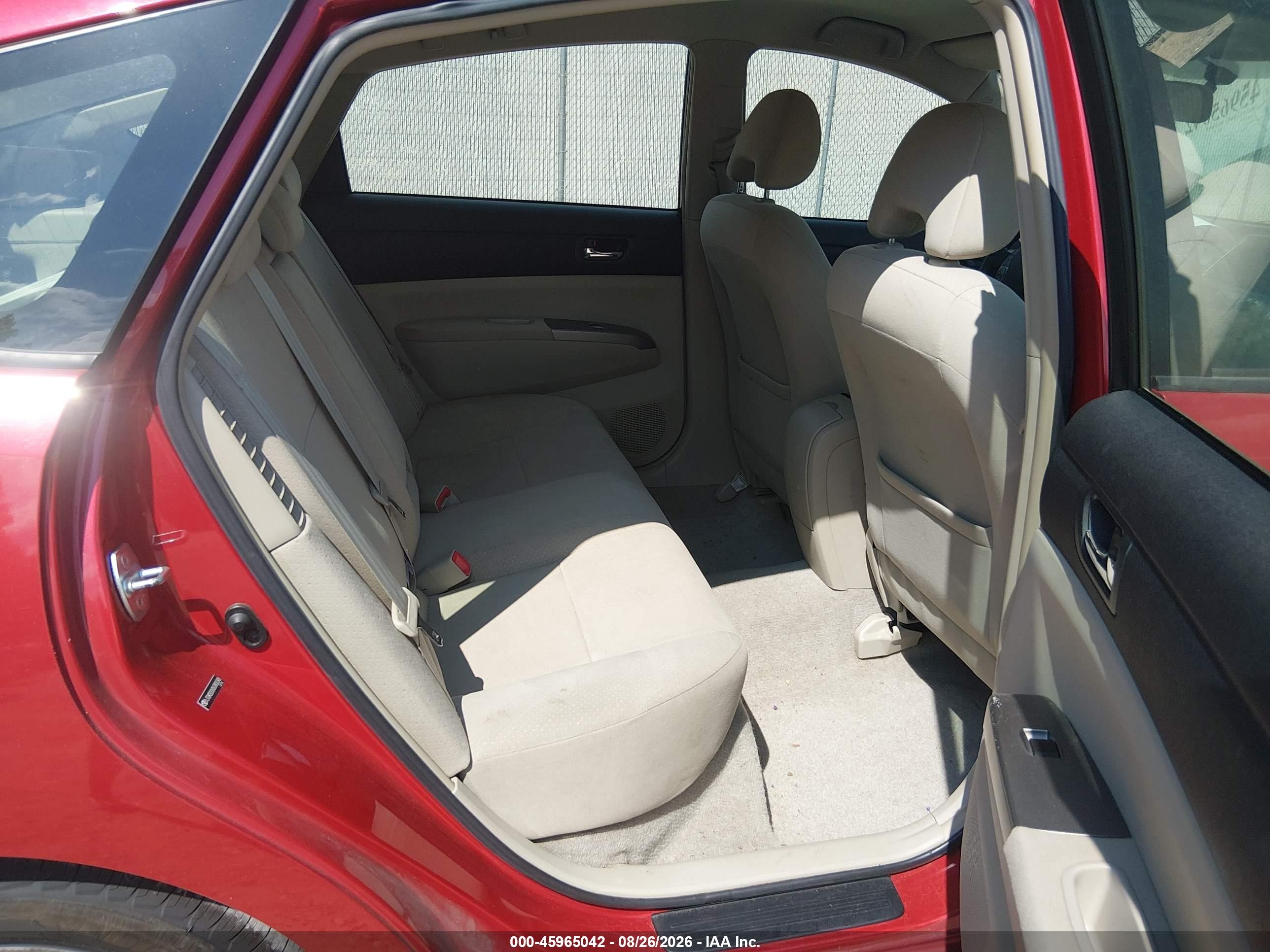2008 Toyota Prius   Красный vin: JTDKB20U087800348