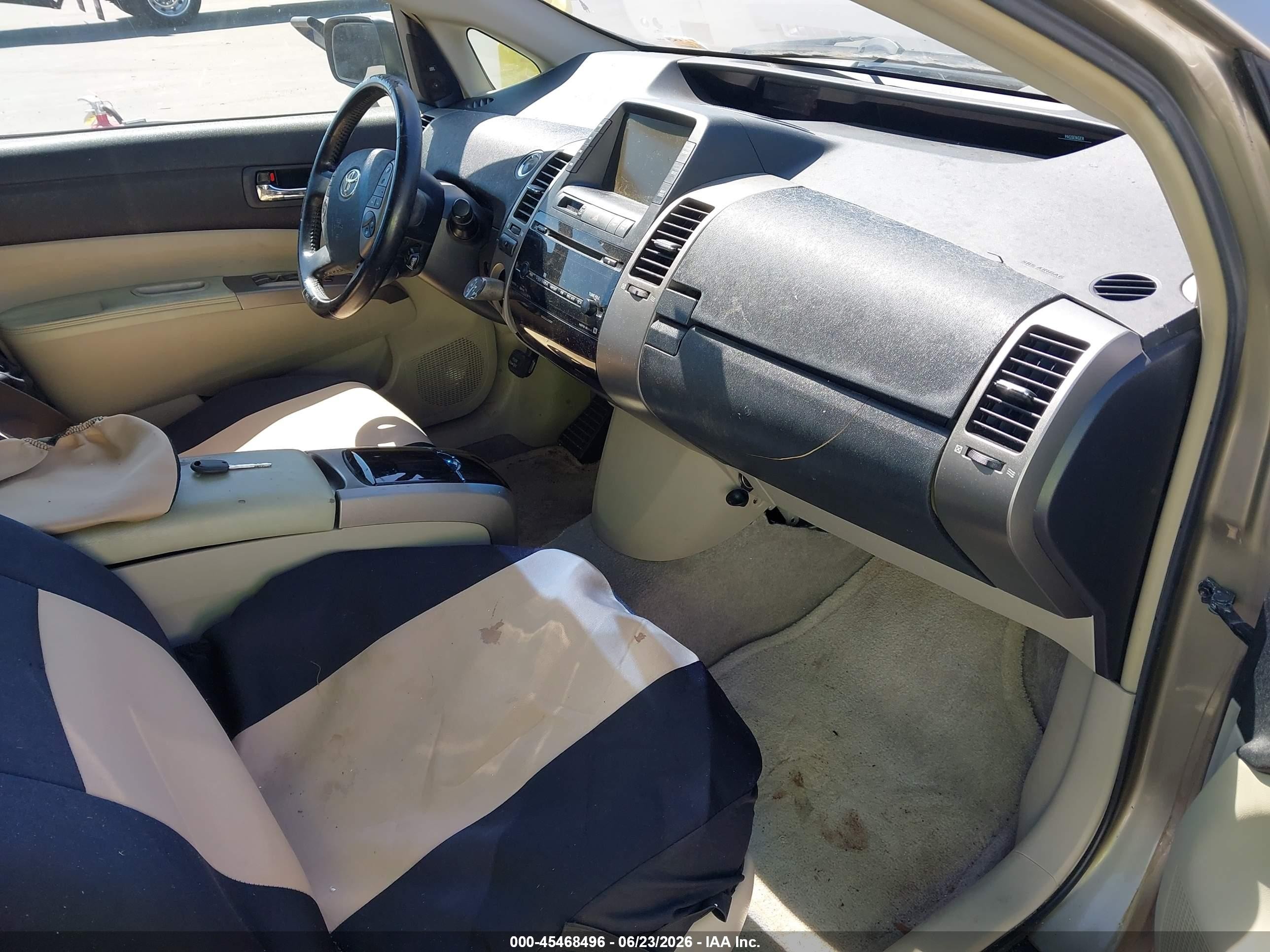 2008 Toyota Prius   Gold vin: JTDKB20U087803072