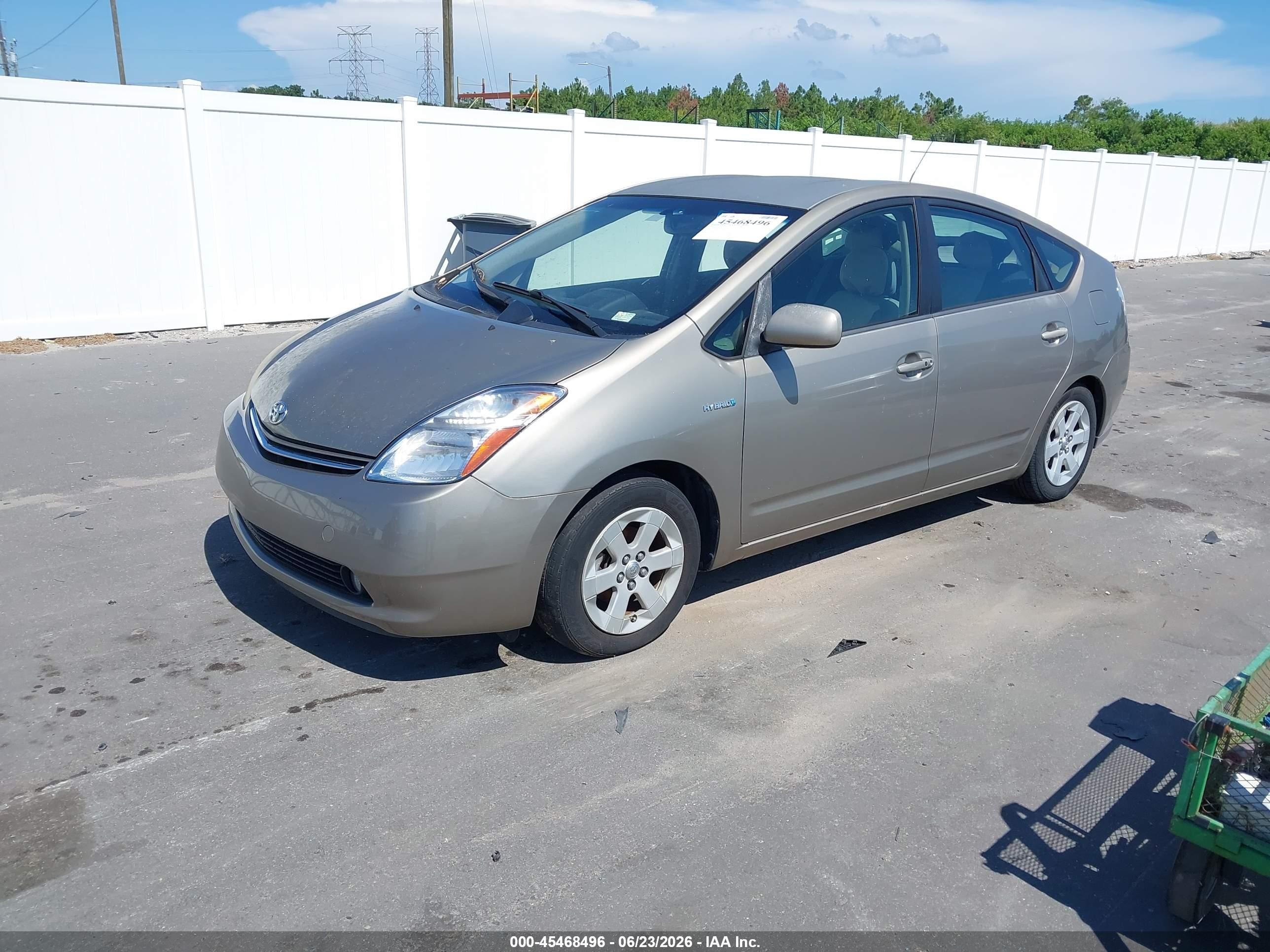 2008 Toyota Prius   Gold vin: JTDKB20U087803072