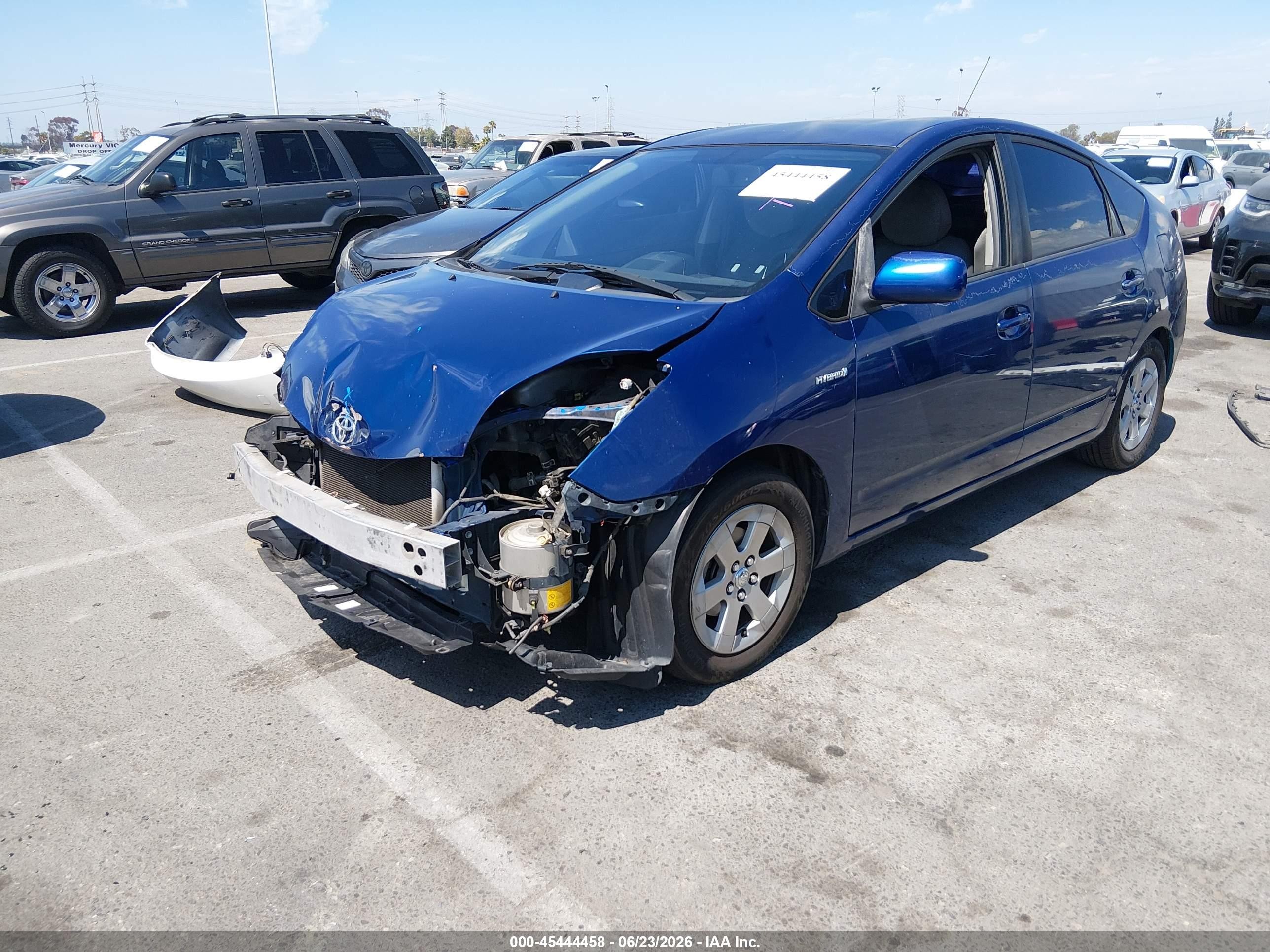 2008 Toyota Prius   Blue vin: JTDKB20U087812077