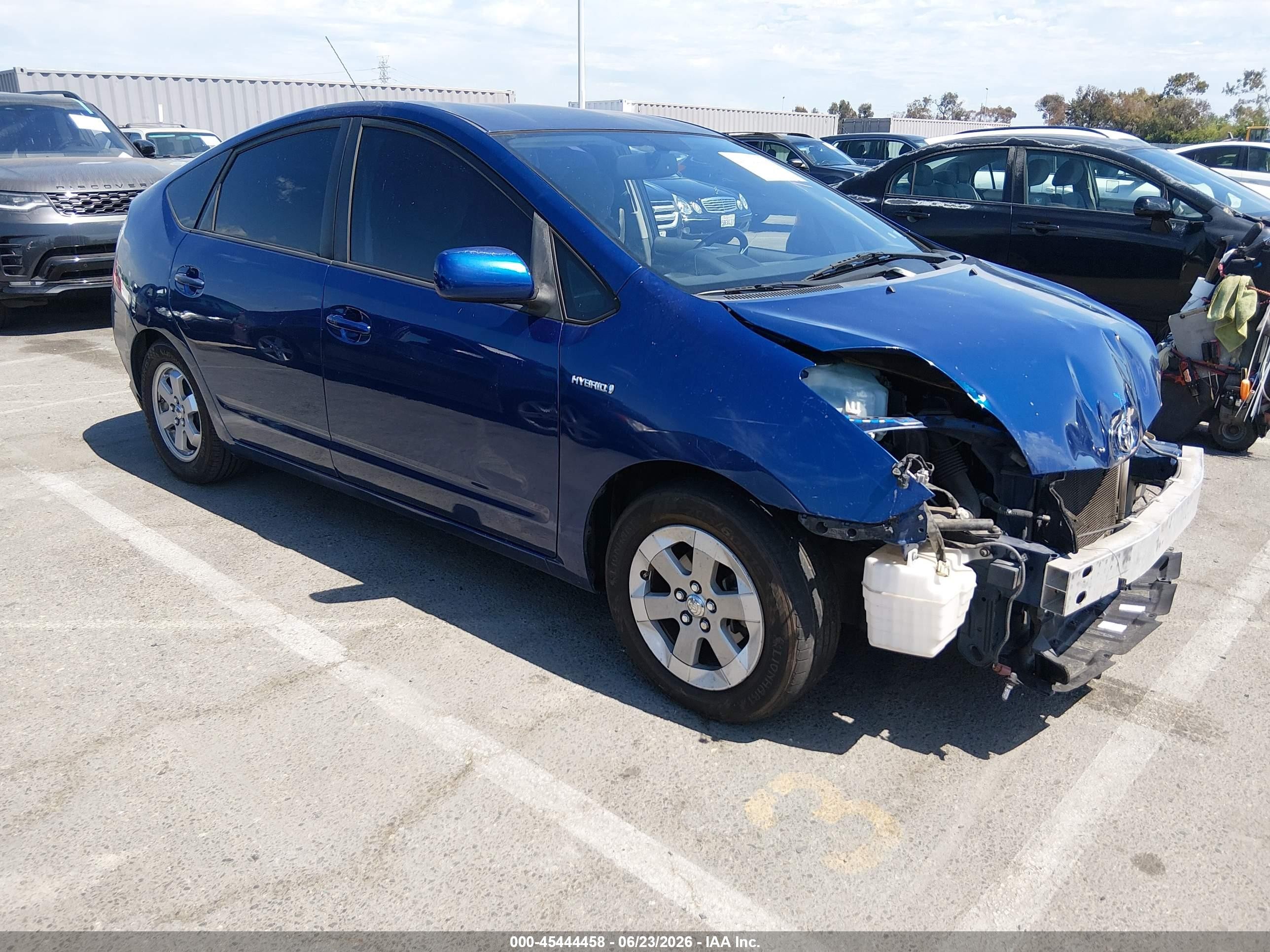 2008 Toyota Prius   Blue vin: JTDKB20U087812077
