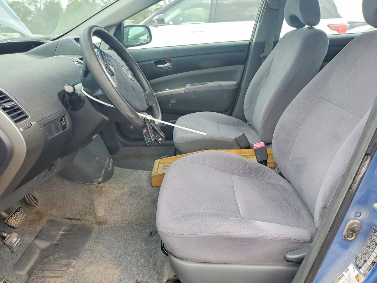 2008 Toyota Prius Base Blue vin: JTDKB20U087812824
