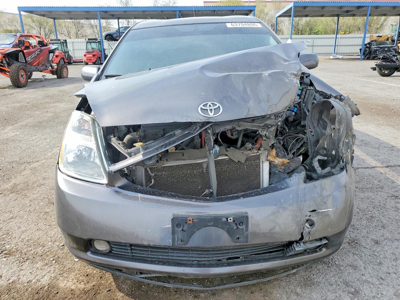 2009 Toyota Prius Base Gray vin: JTDKB20U093466038