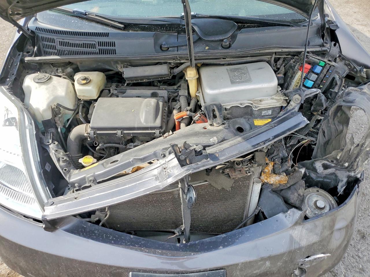 2009 Toyota Prius Base Gray vin: JTDKB20U093466038