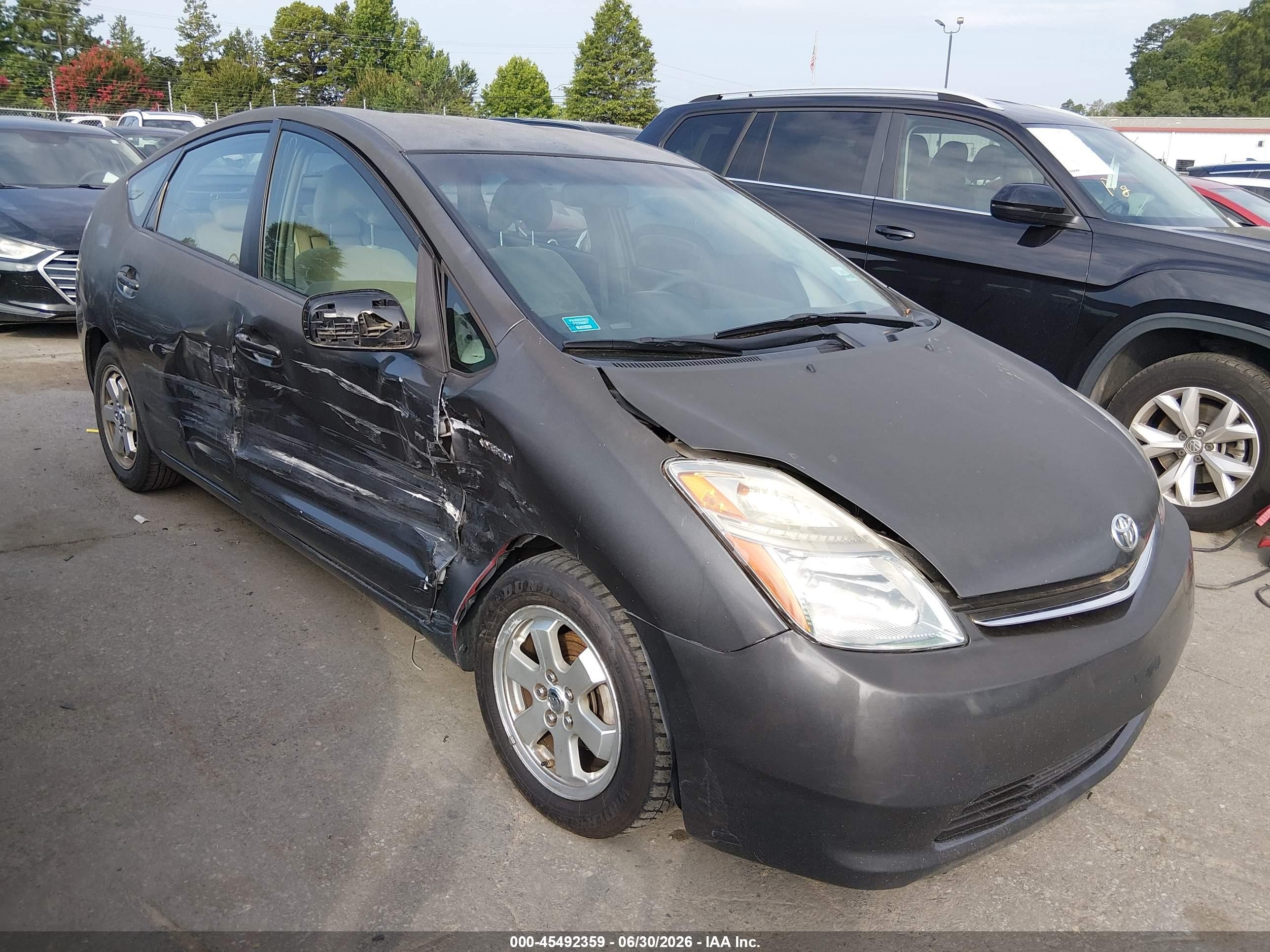 2009 Toyota Prius   Gray vin: JTDKB20U093469490