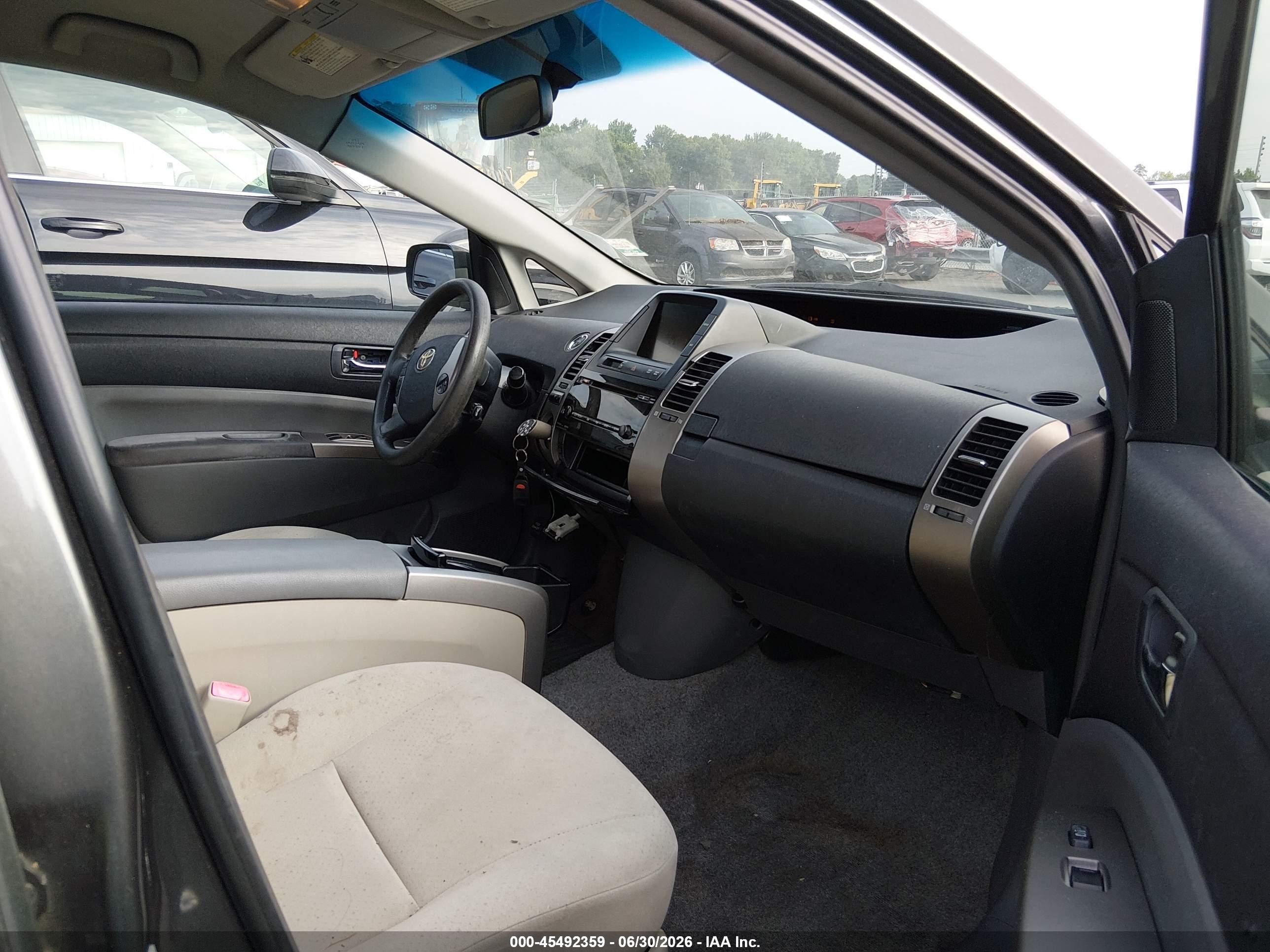 2009 Toyota Prius   Gray vin: JTDKB20U093469490