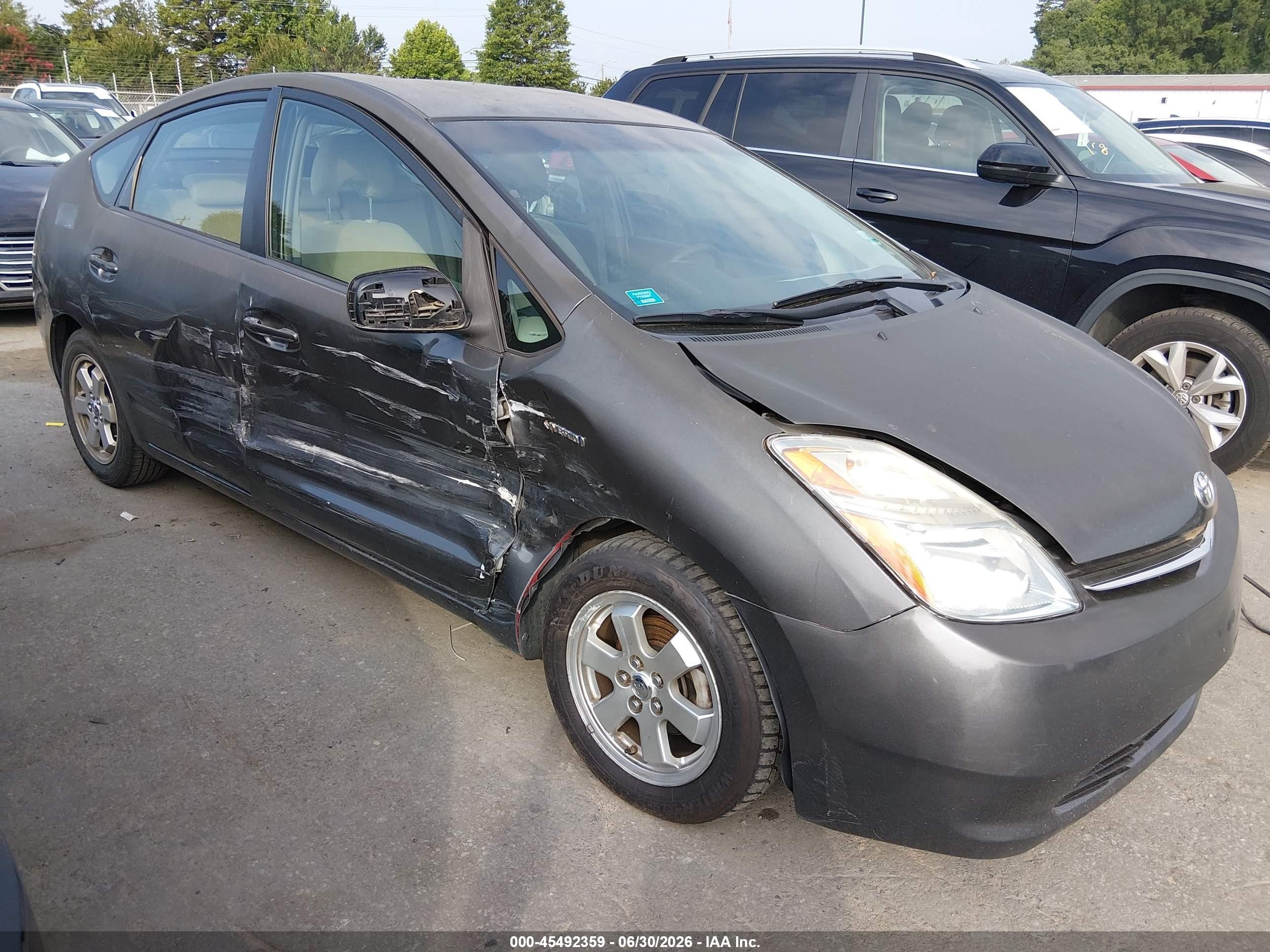 2009 Toyota Prius   Gray vin: JTDKB20U093469490