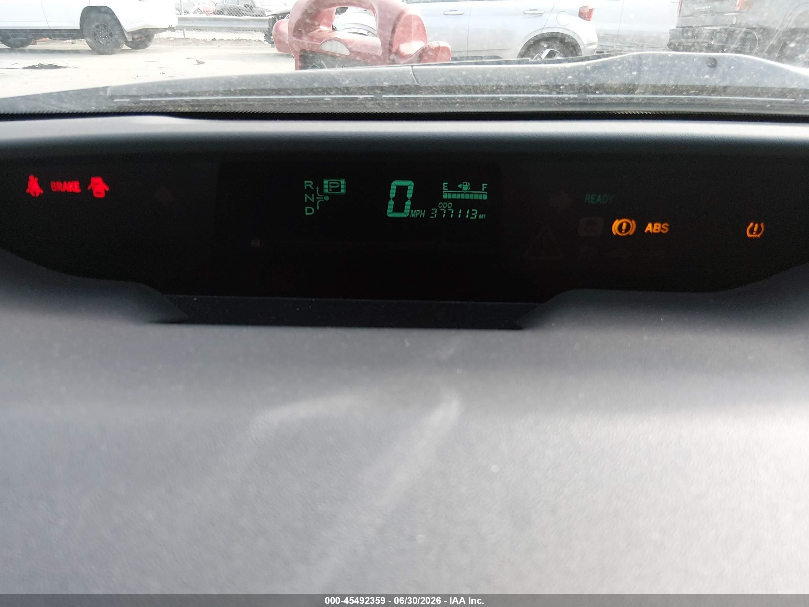 2009 Toyota Prius   Gray vin: JTDKB20U093469490