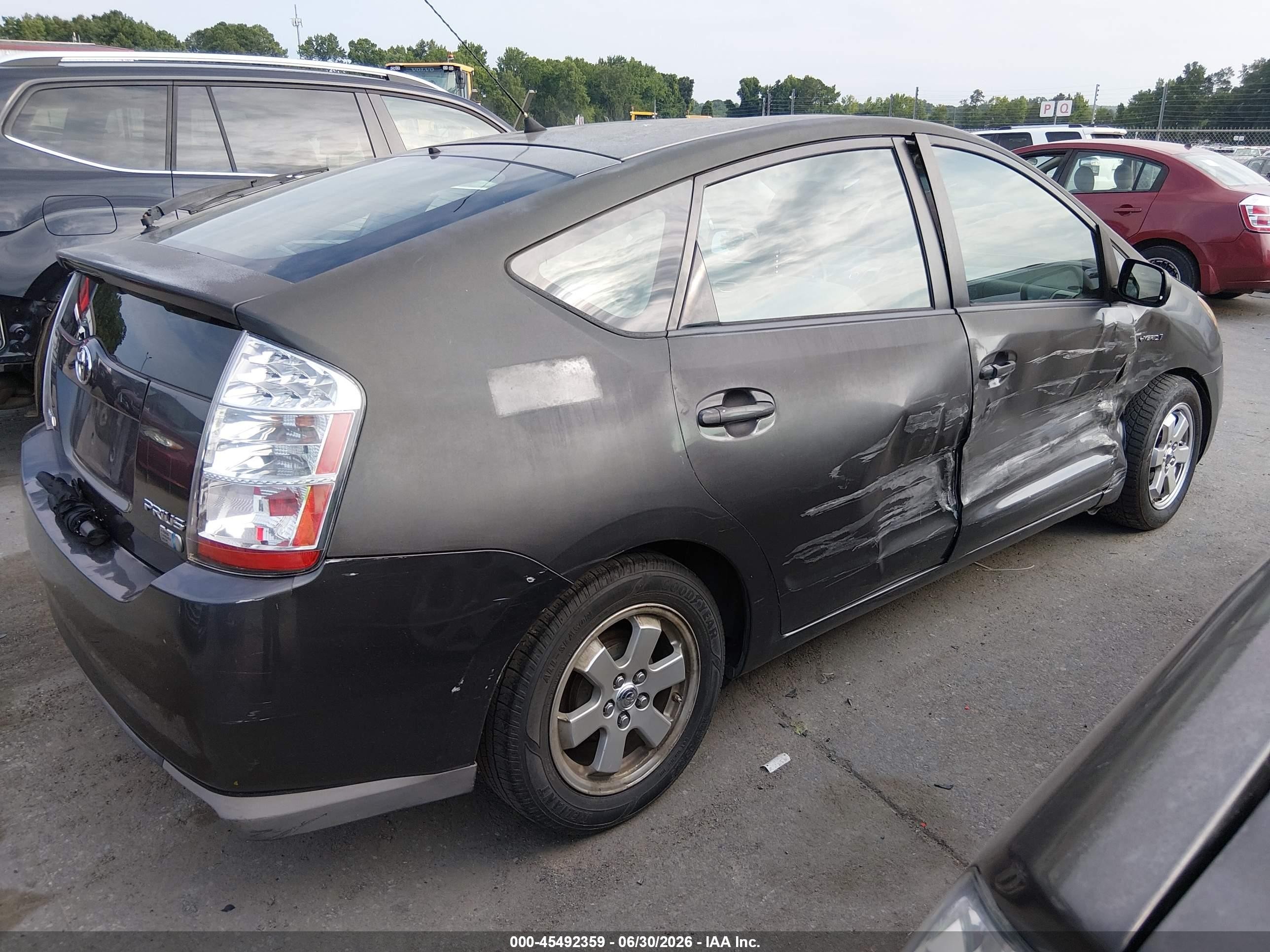 2009 Toyota Prius   Gray vin: JTDKB20U093469490
