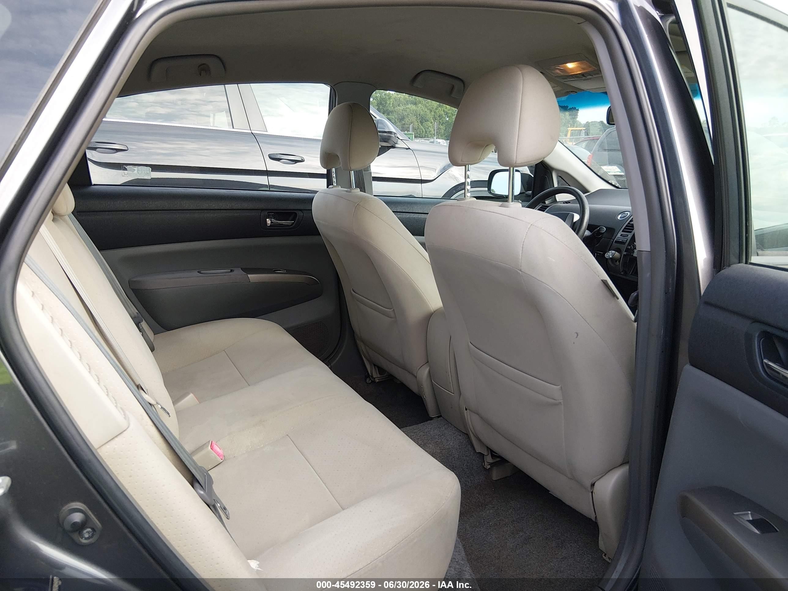 2009 Toyota Prius   Gray vin: JTDKB20U093469490