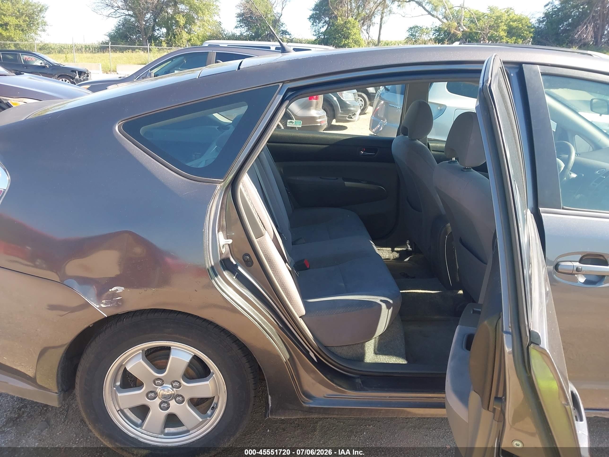 2009 Toyota Prius   Серый vin: JTDKB20U093469618