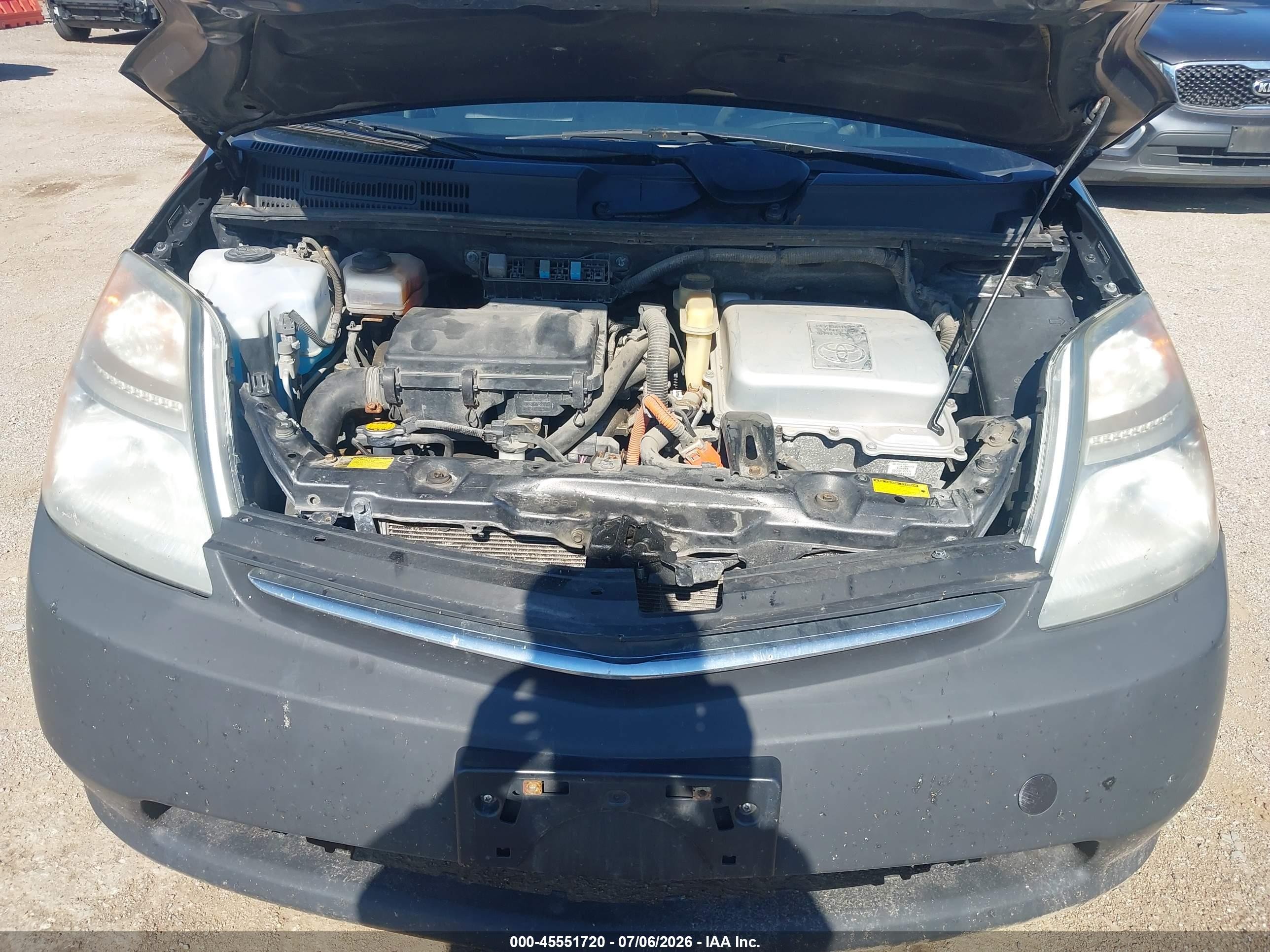 2009 Toyota Prius   Серый vin: JTDKB20U093469618