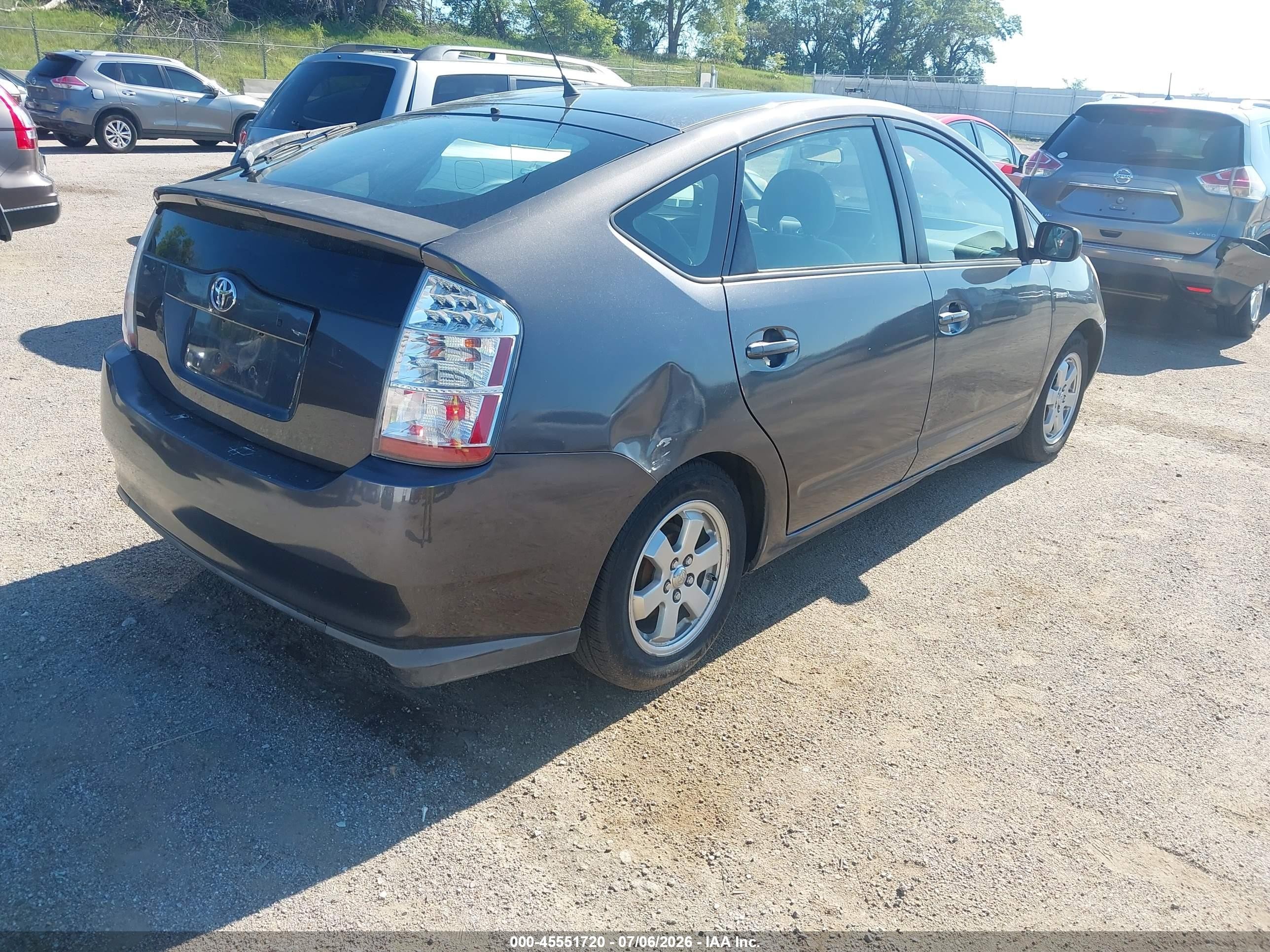 2009 Toyota Prius   Серый vin: JTDKB20U093469618