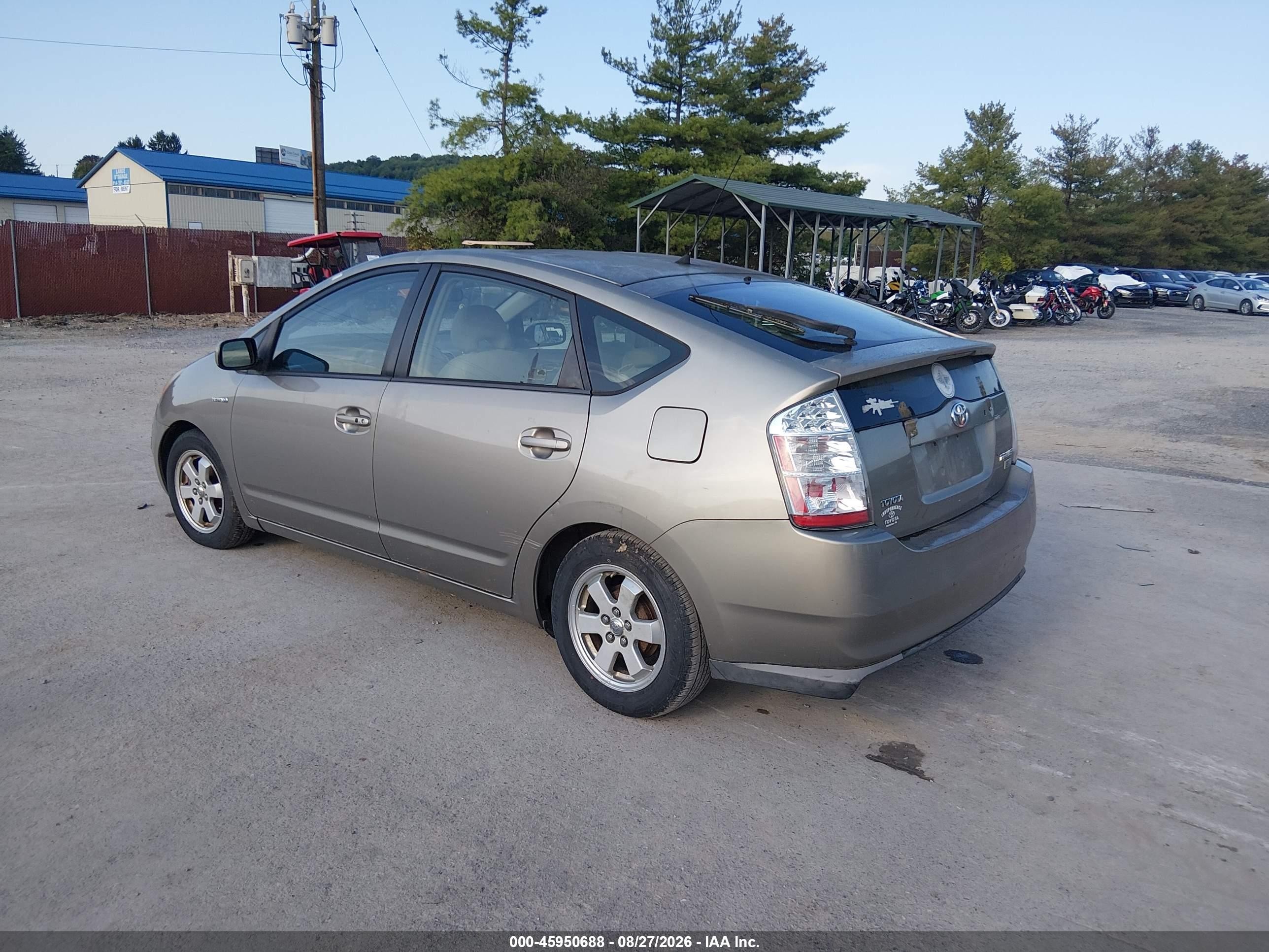 2009 Toyota Prius   Gold vin: JTDKB20U093472552