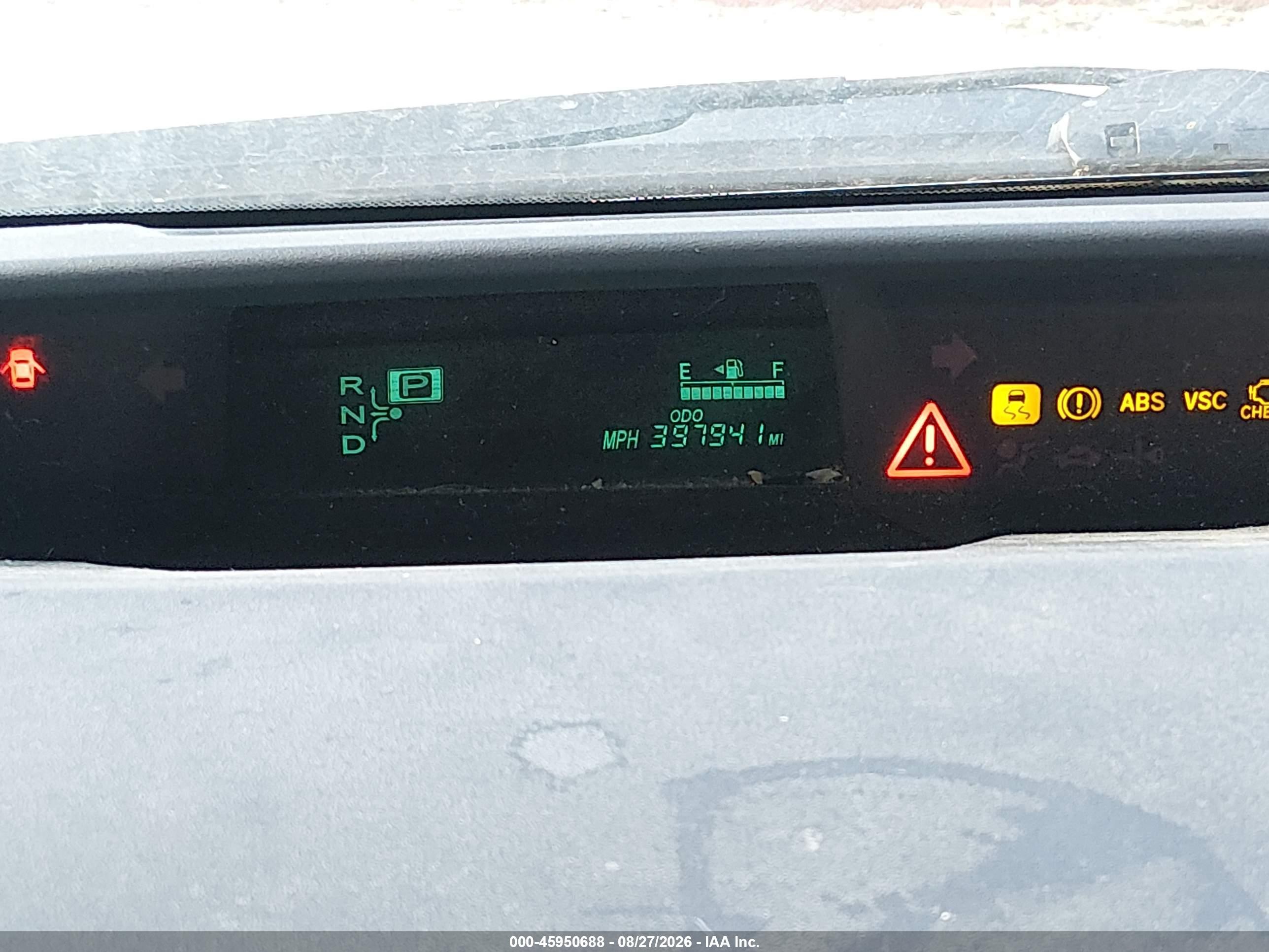 2009 Toyota Prius   Gold vin: JTDKB20U093472552