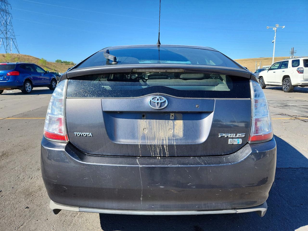2009 Toyota Prius Base Charcoal vin: JTDKB20U093475287