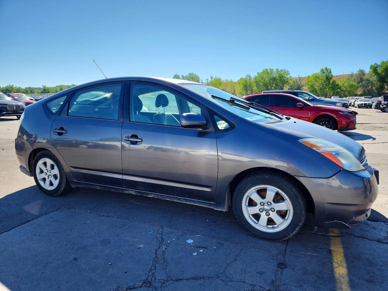 2009 Toyota Prius Base Charcoal vin: JTDKB20U093475287