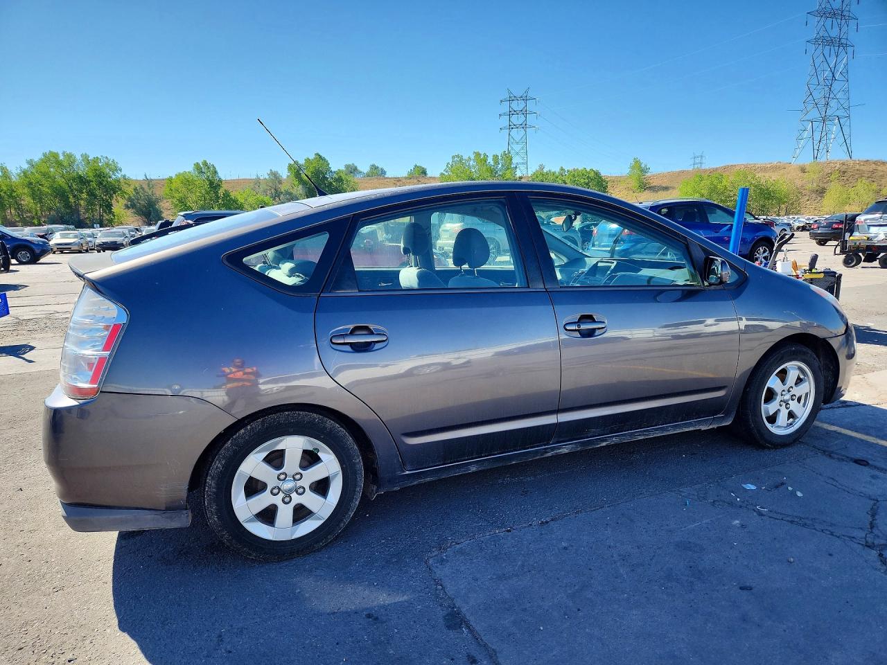 2009 Toyota Prius Base Charcoal vin: JTDKB20U093475287