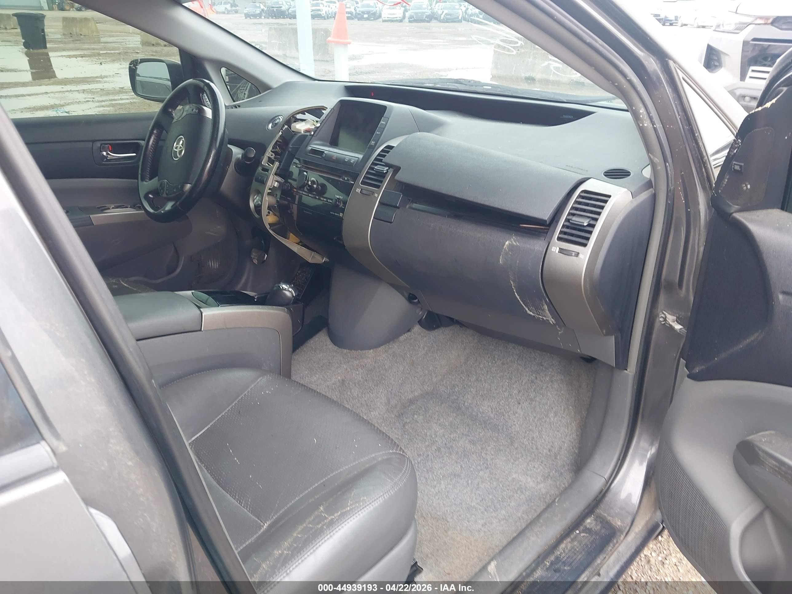 2009 Toyota Prius   Gray vin: JTDKB20U093475581