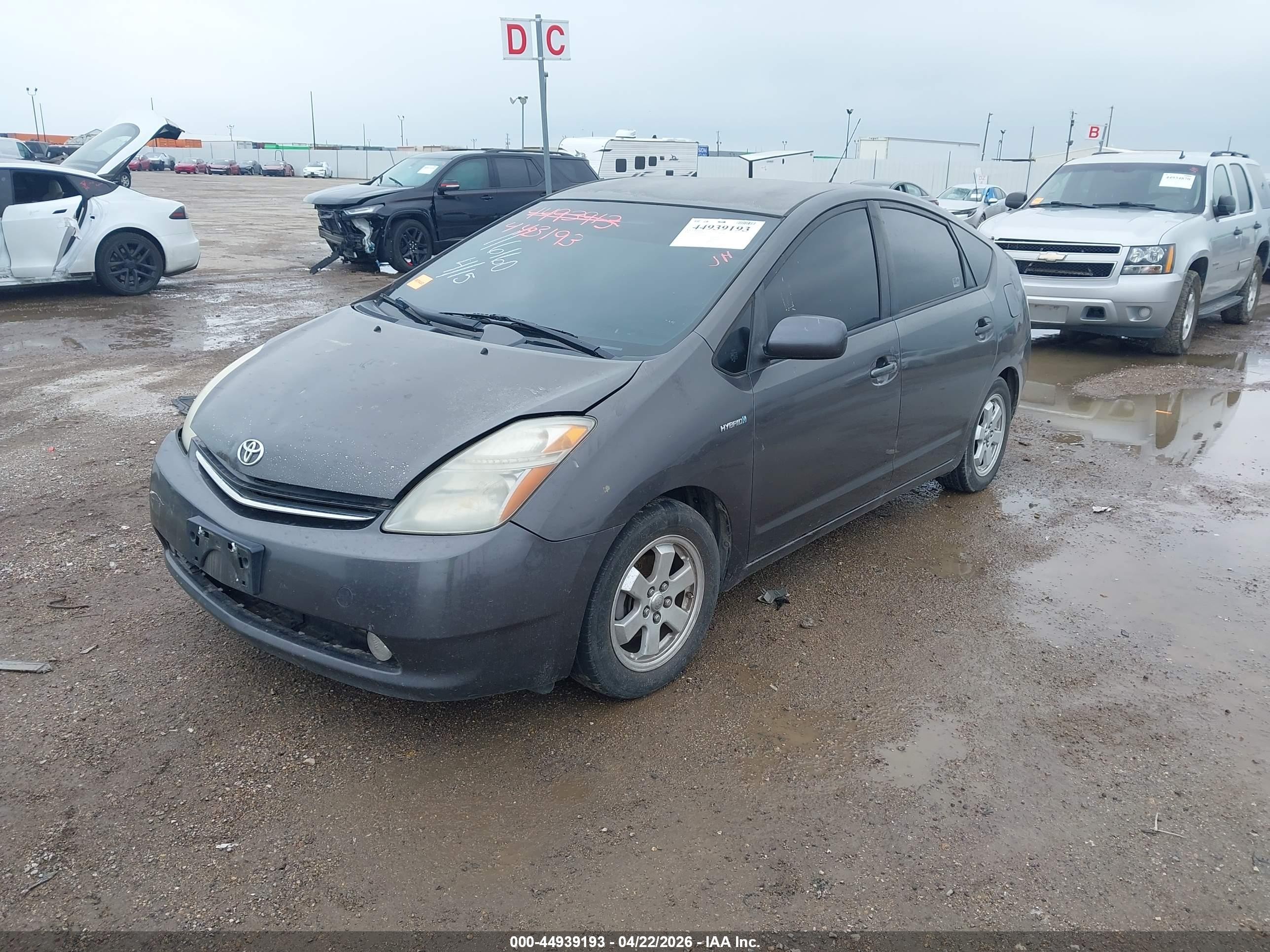 2009 Toyota Prius   Gray vin: JTDKB20U093475581