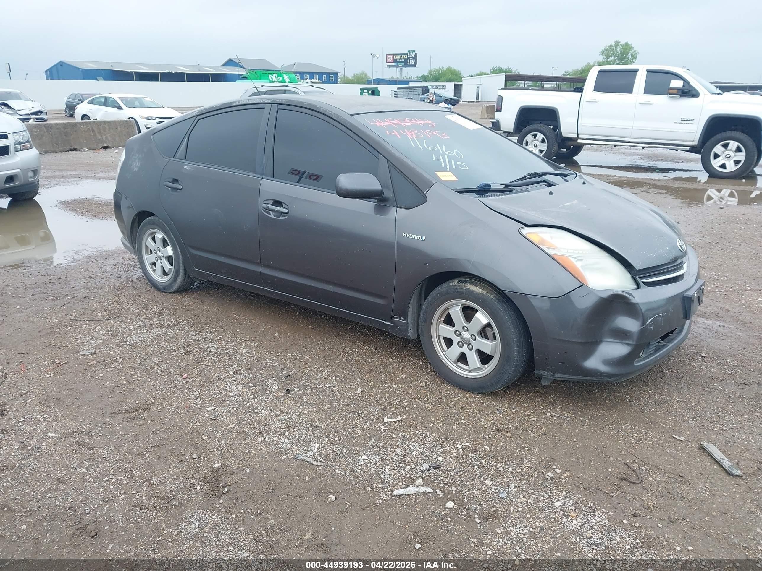 2009 Toyota Prius   Gray vin: JTDKB20U093475581
