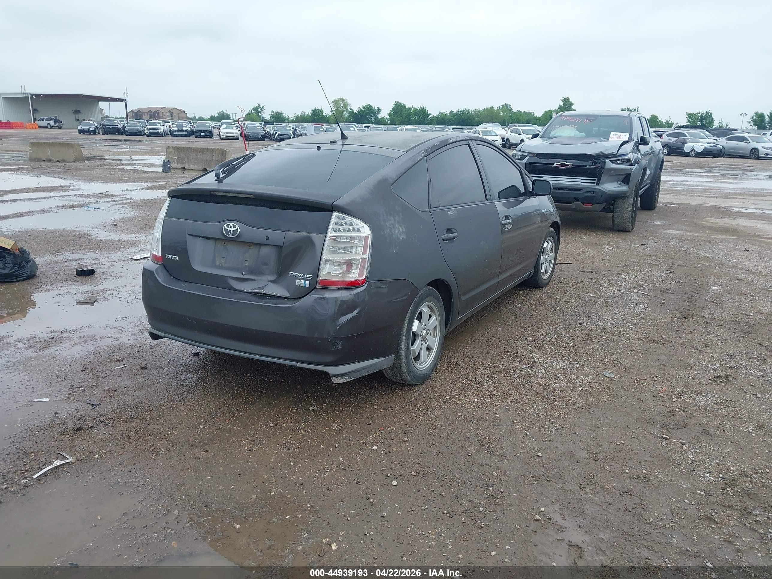 2009 Toyota Prius   Gray vin: JTDKB20U093475581