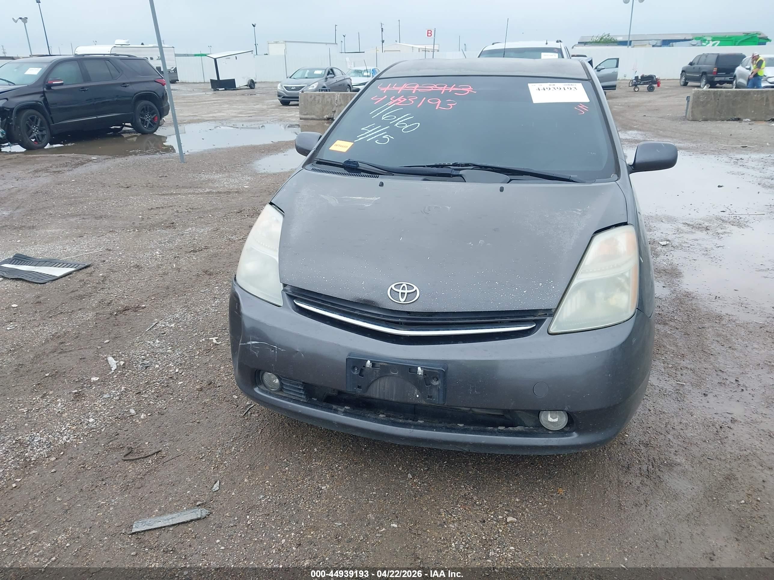 2009 Toyota Prius   Gray vin: JTDKB20U093475581