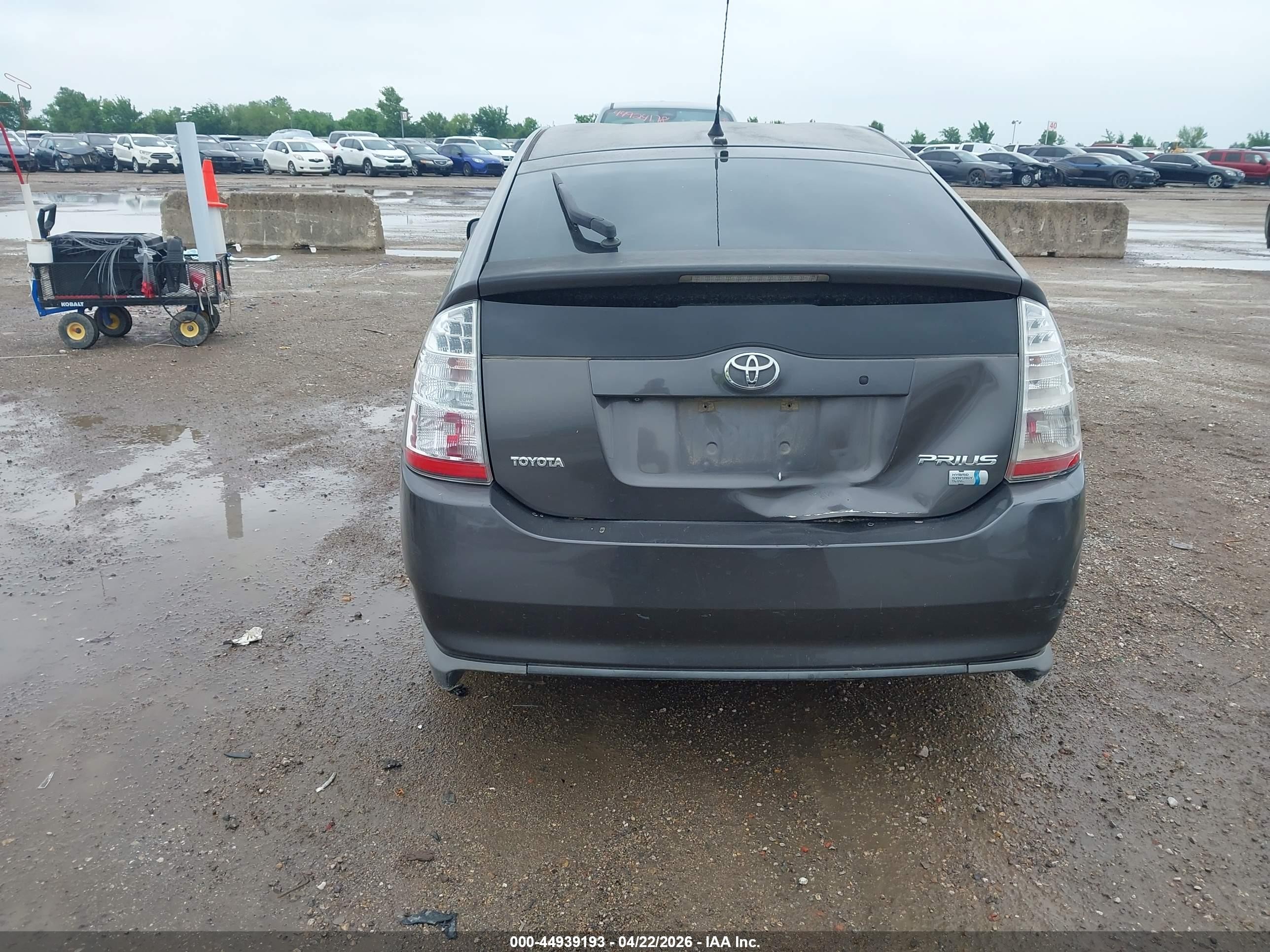 2009 Toyota Prius   Gray vin: JTDKB20U093475581