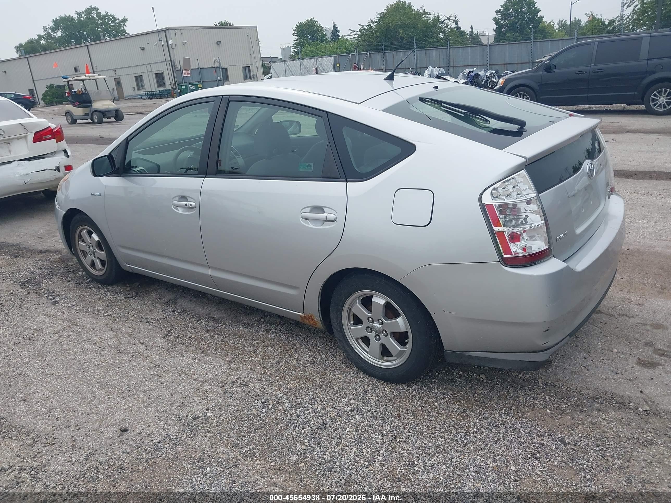 2009 Toyota Prius   Silver vin: JTDKB20U093478738