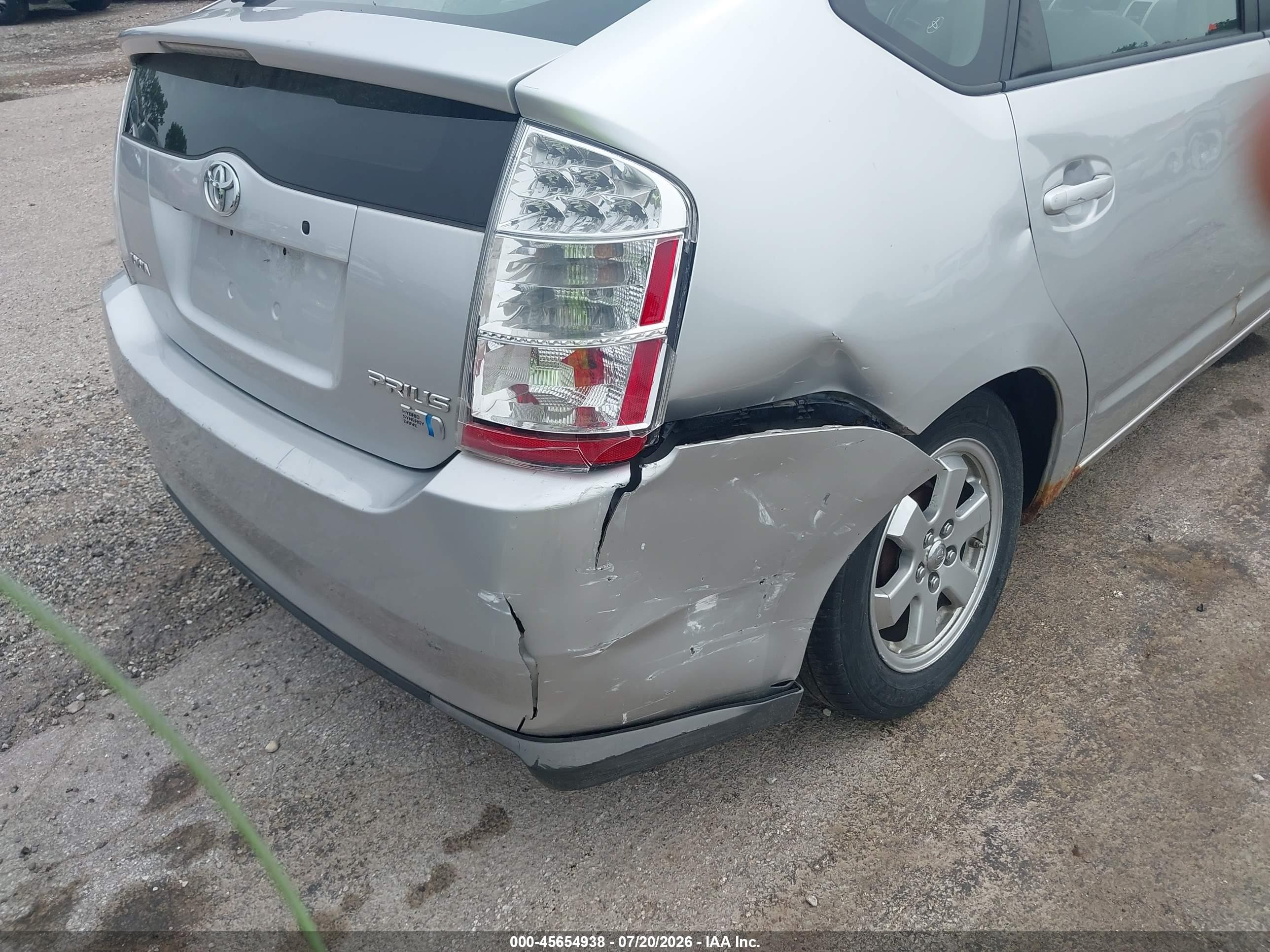 2009 Toyota Prius   Silver vin: JTDKB20U093478738