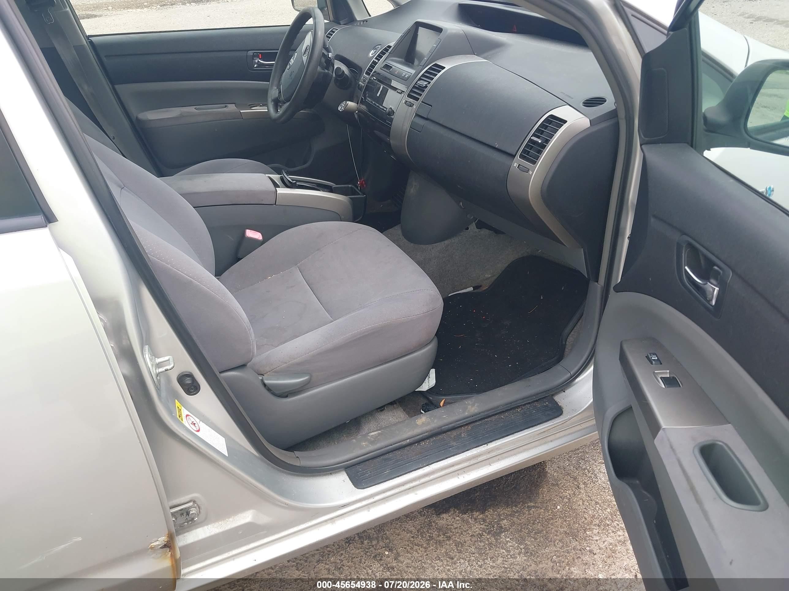 2009 Toyota Prius   Silver vin: JTDKB20U093478738