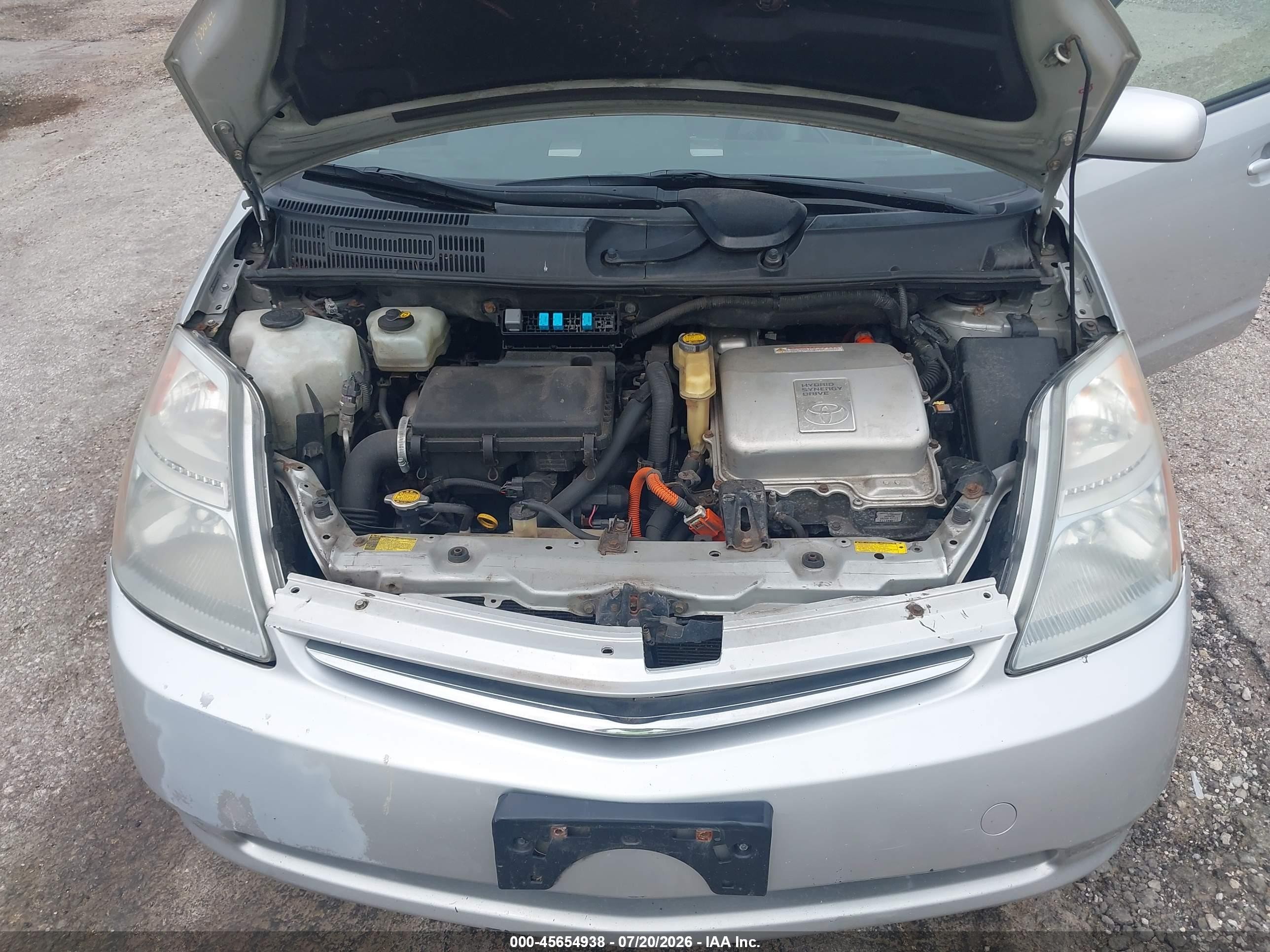 2009 Toyota Prius   Silver vin: JTDKB20U093478738