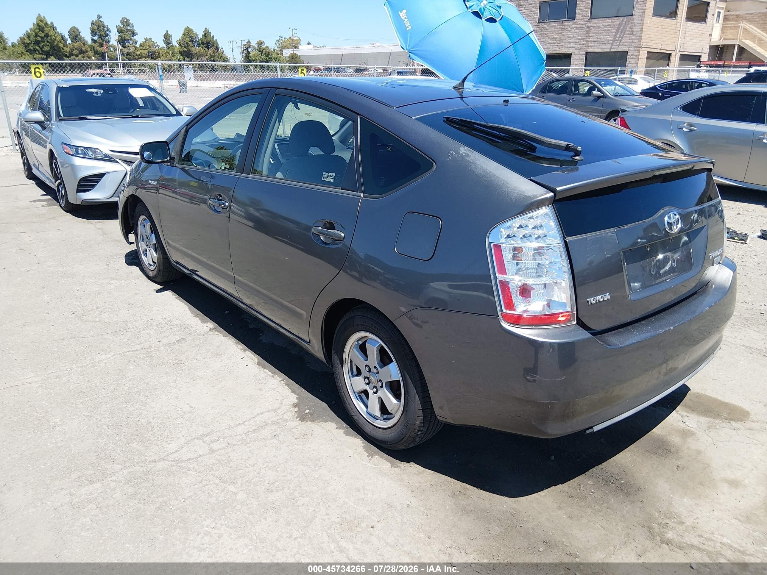 2009 Toyota Prius   Gray vin: JTDKB20U093495930