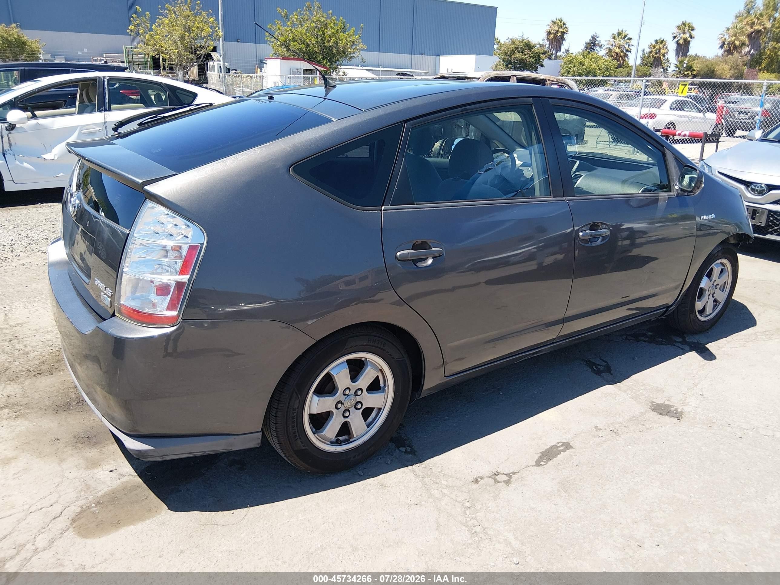 2009 Toyota Prius   Gray vin: JTDKB20U093495930