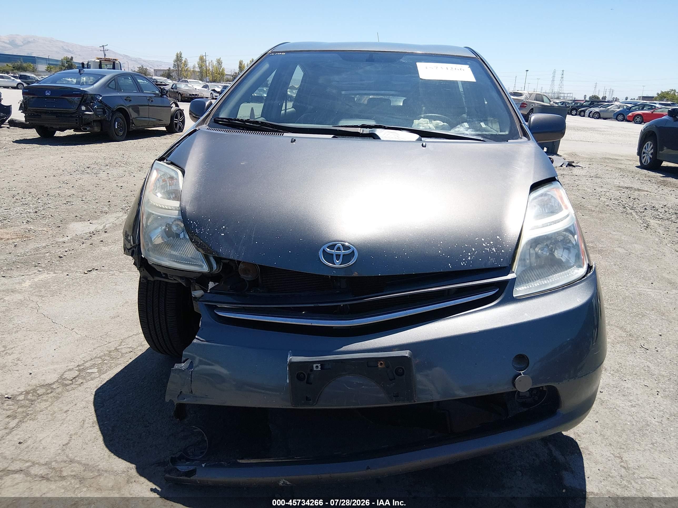 2009 Toyota Prius   Gray vin: JTDKB20U093495930