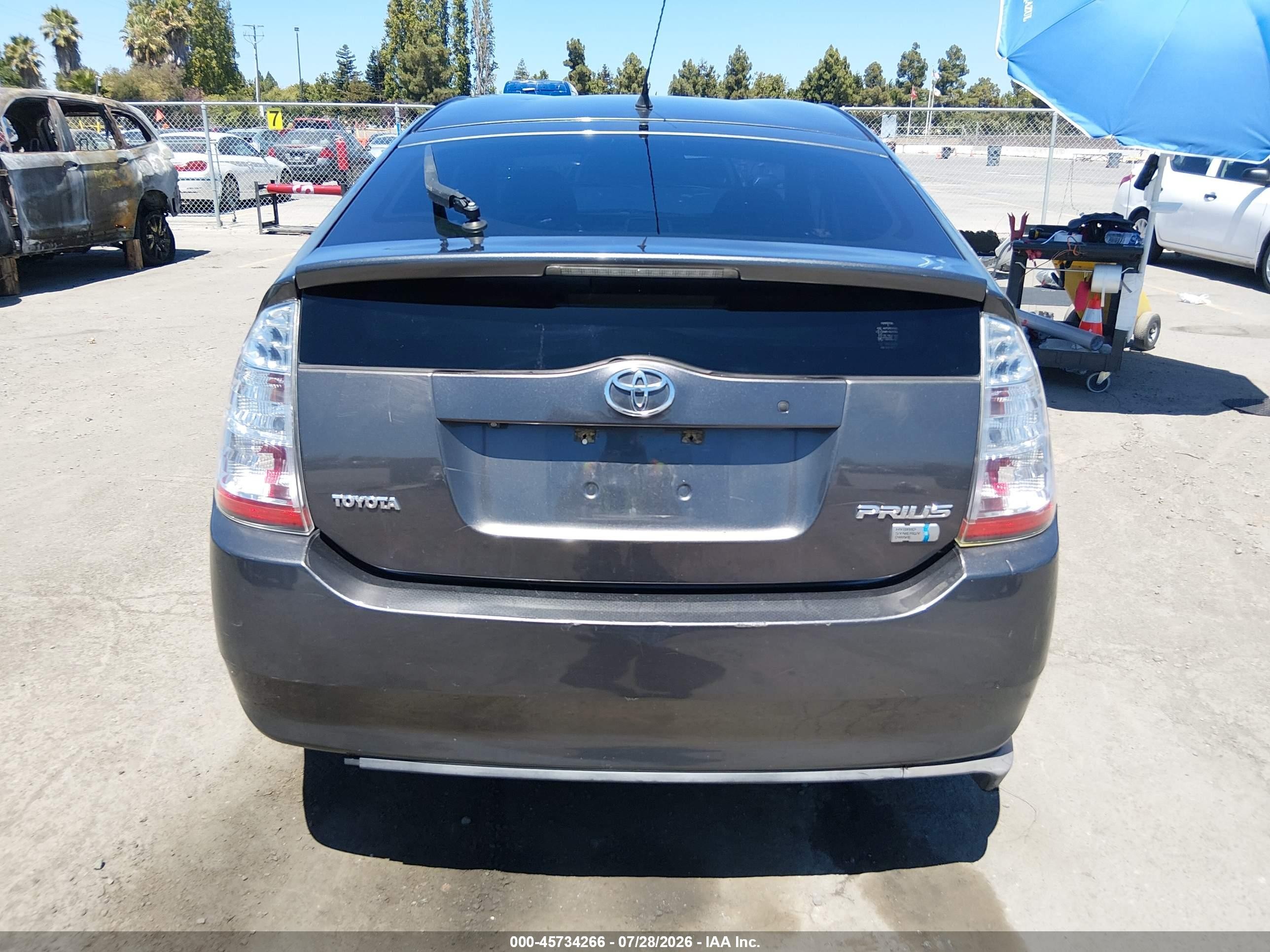 2009 Toyota Prius   Gray vin: JTDKB20U093495930