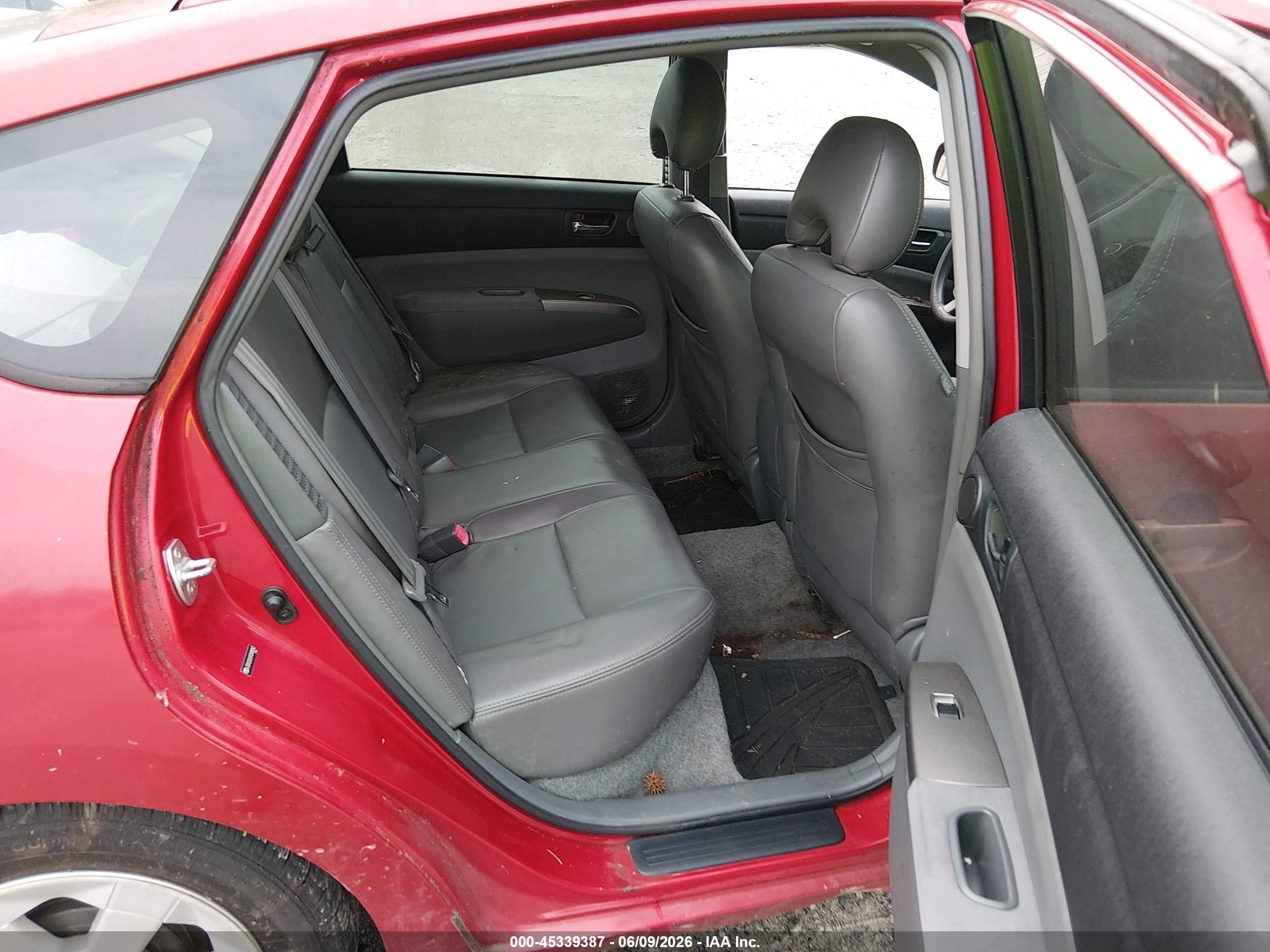 2009 Toyota Prius Красный vin: JTDKB20U093498083