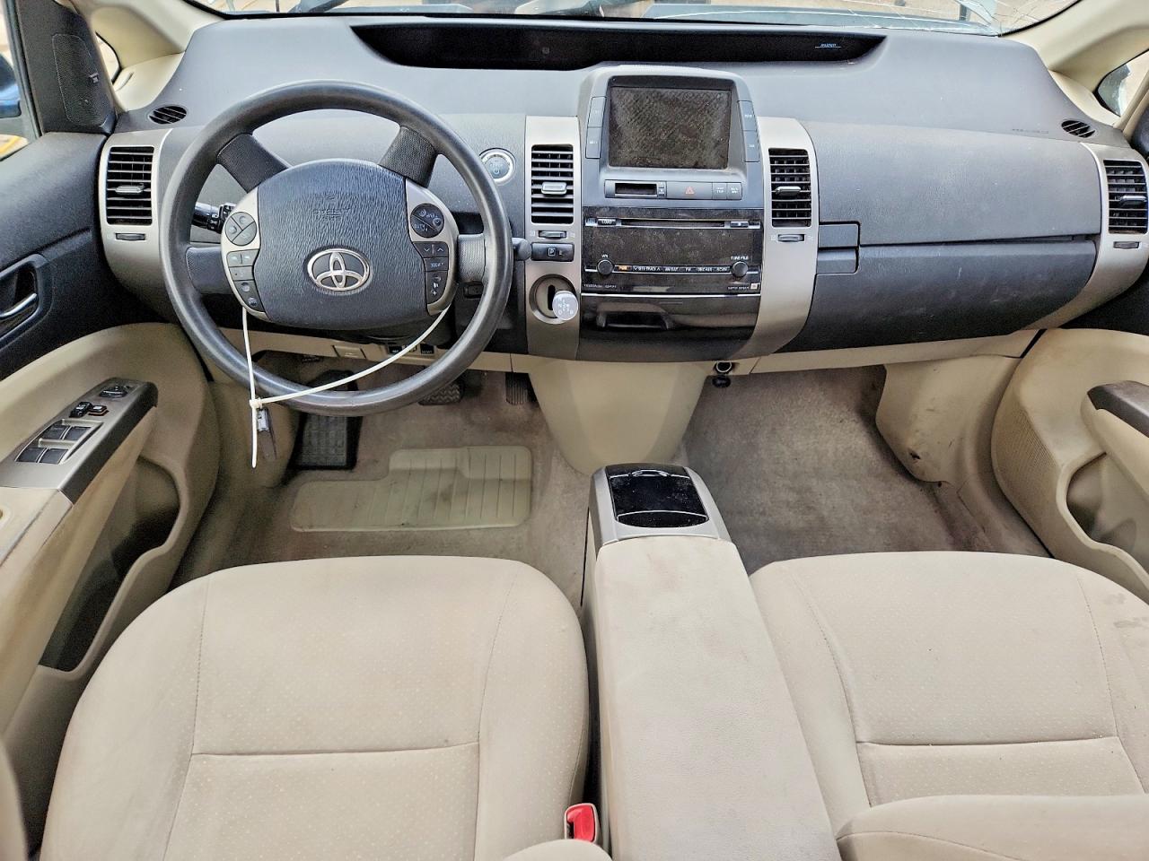2009 Toyota Prius Base Зеленый vin: JTDKB20U093501077