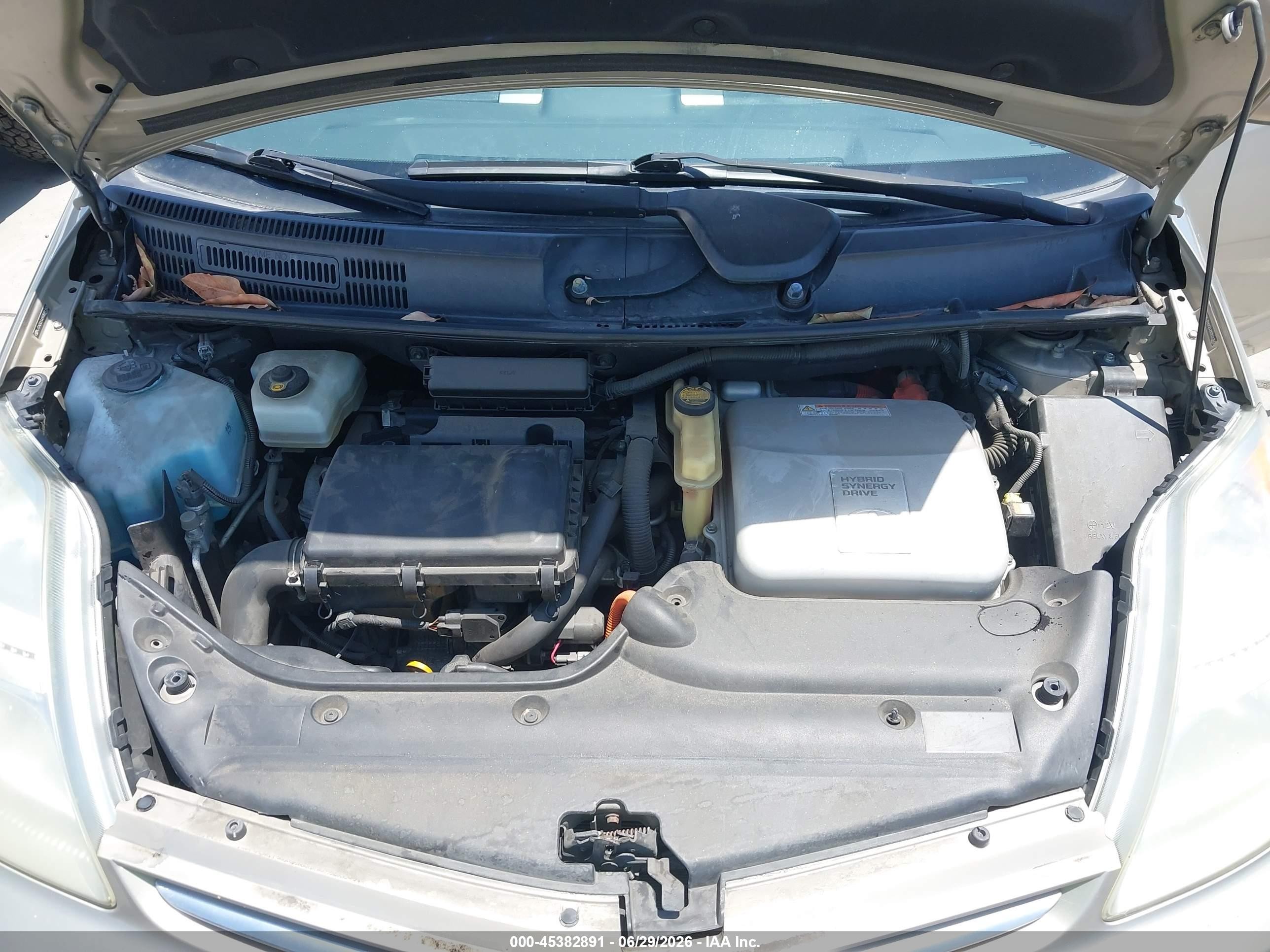 2009 Toyota Prius   Silver vin: JTDKB20U093521393