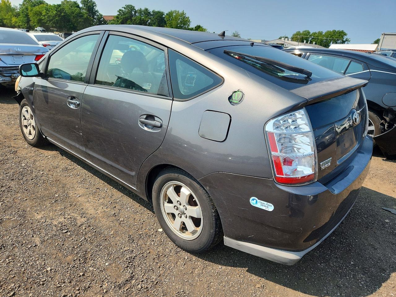 2009 Toyota Prius Base Gray vin: JTDKB20U093523063