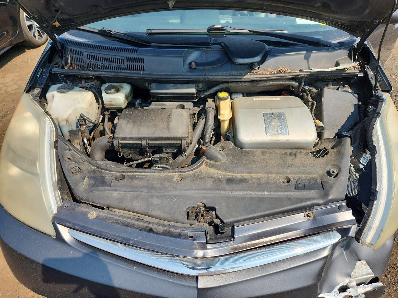 2009 Toyota Prius Base Gray vin: JTDKB20U093523063