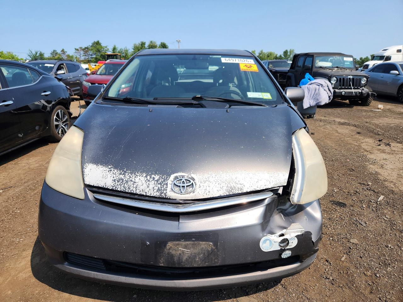 2009 Toyota Prius Base Gray vin: JTDKB20U093523063