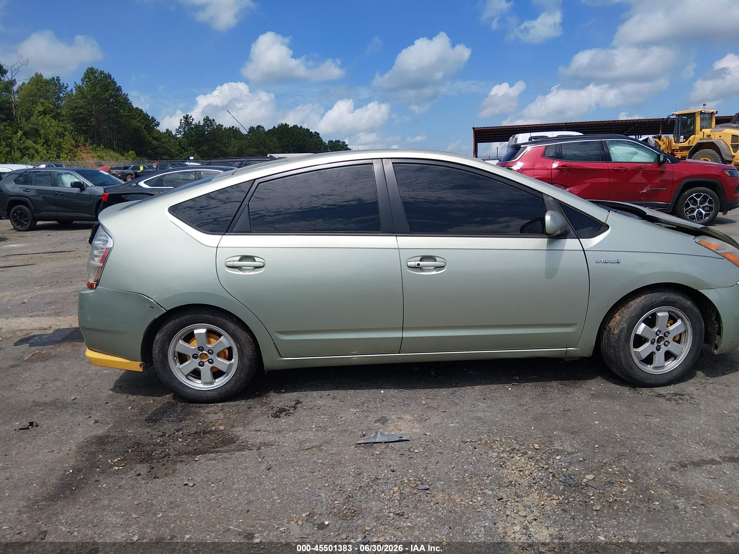 2009 Toyota Prius   Silver vin: JTDKB20U093531731