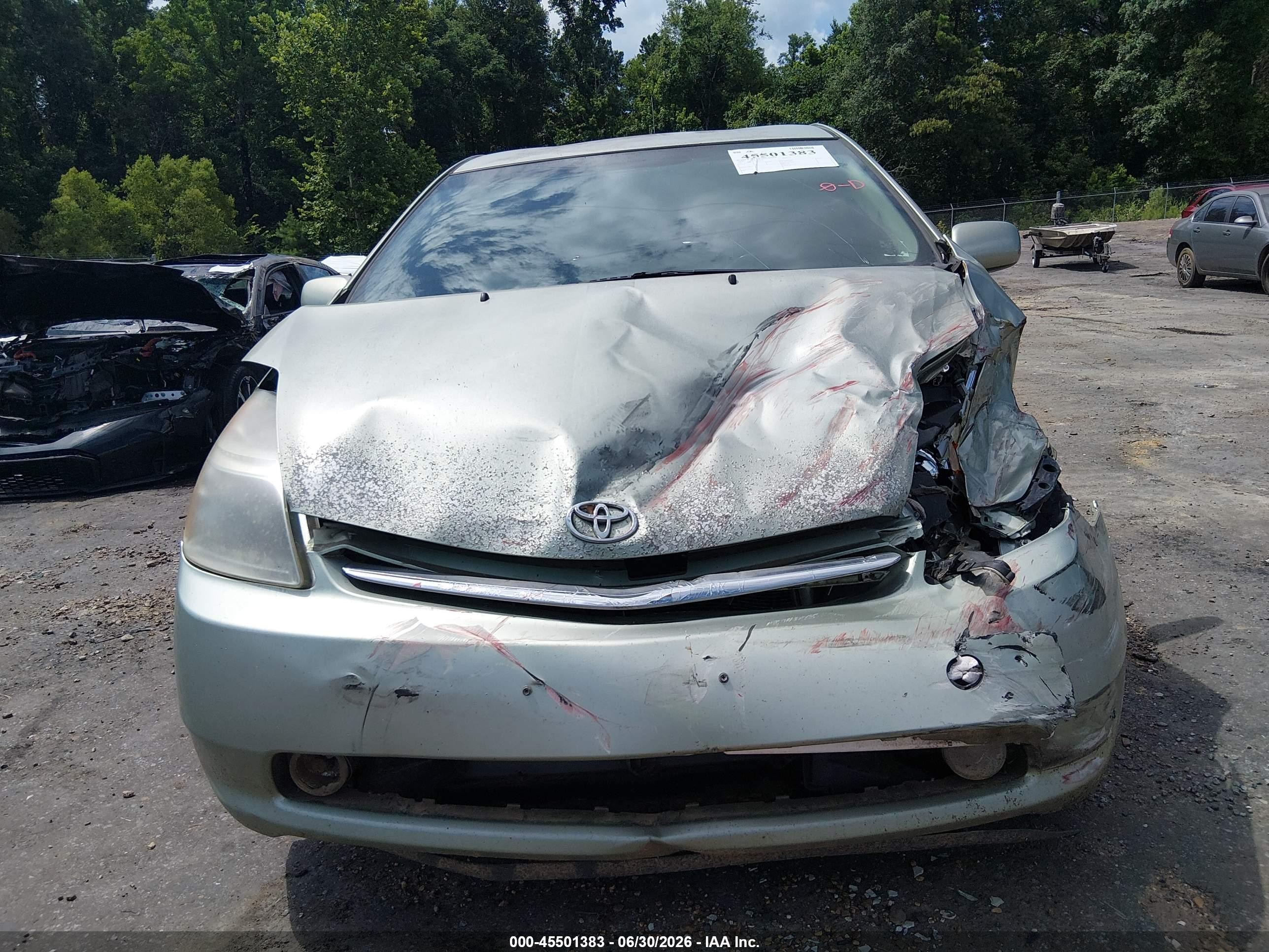 2009 Toyota Prius   Silver vin: JTDKB20U093531731
