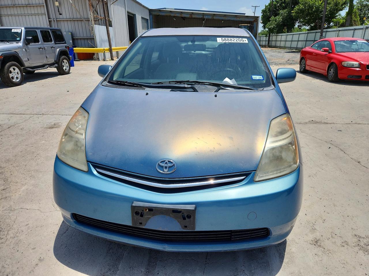 2009 Toyota Prius Base Blue vin: JTDKB20U097832735