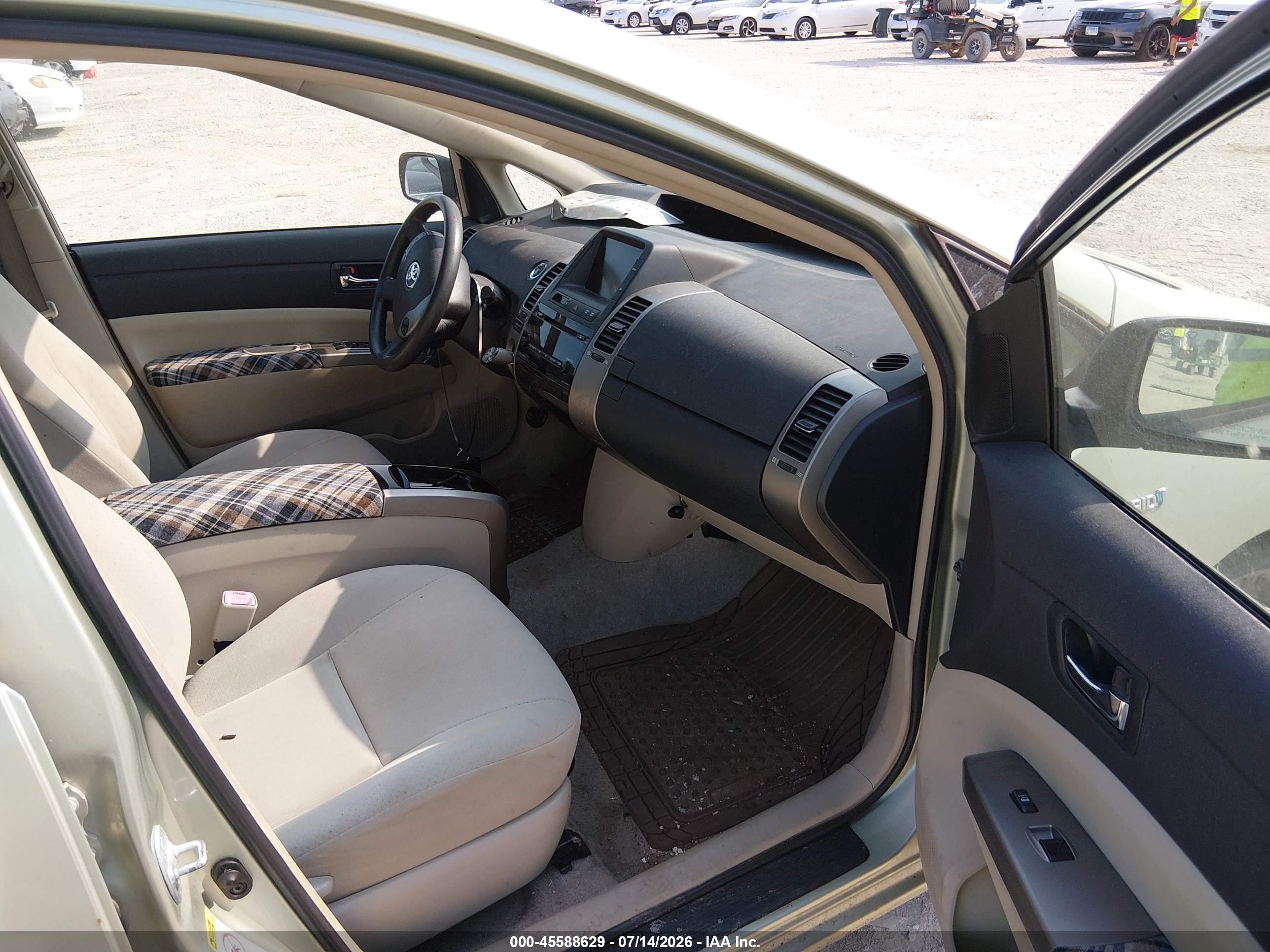 2009 Toyota Prius   Green vin: JTDKB20U097845792